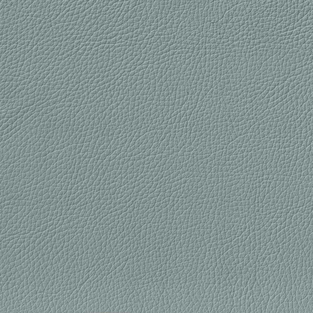 Arvo 84" Silver Gray Tufted Leather Sofa with Wood Legs