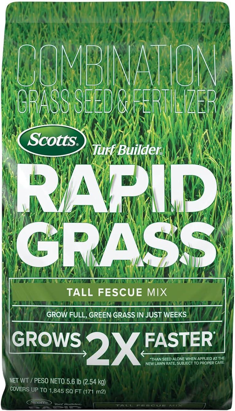 Scotts Turf Builder Rapid Grass Seed Tall Fescue Mix - 5.6lb