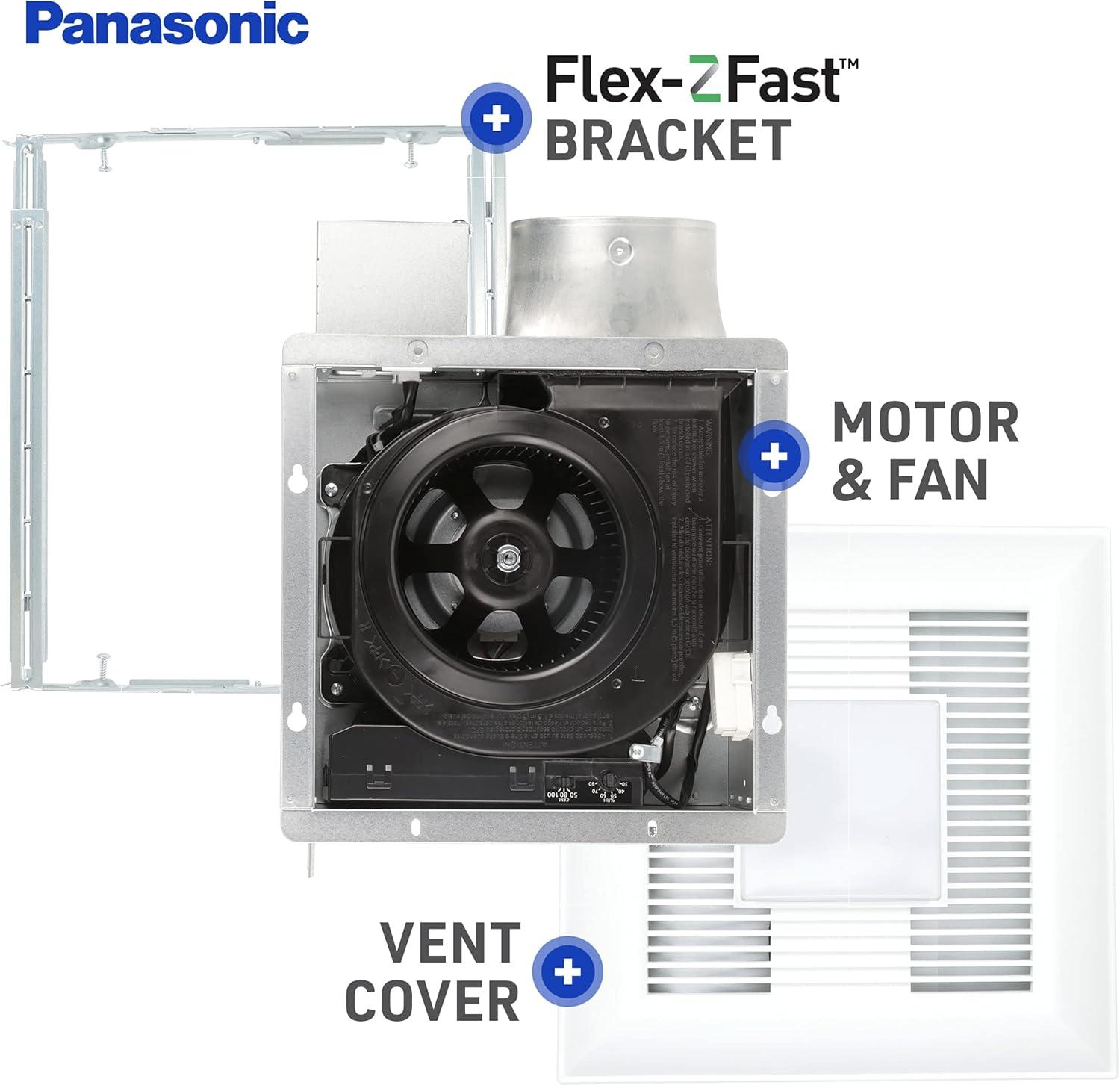 WhisperValue DC White LED Ventilation Fan with Condensation Sensor