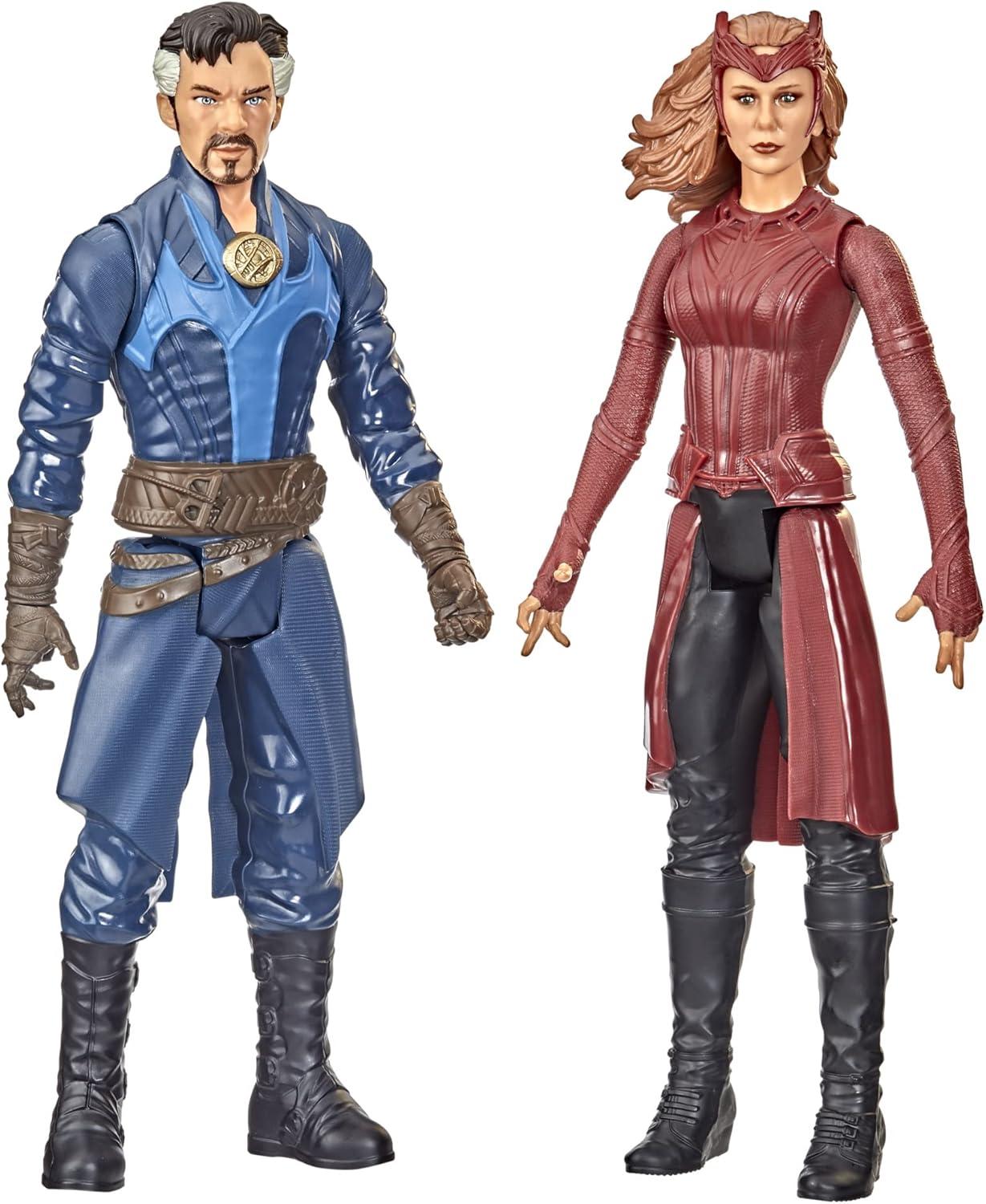 Marvel Avengers Titan Hero Series Doctor Strange and The Scarlet Witch Action Figures