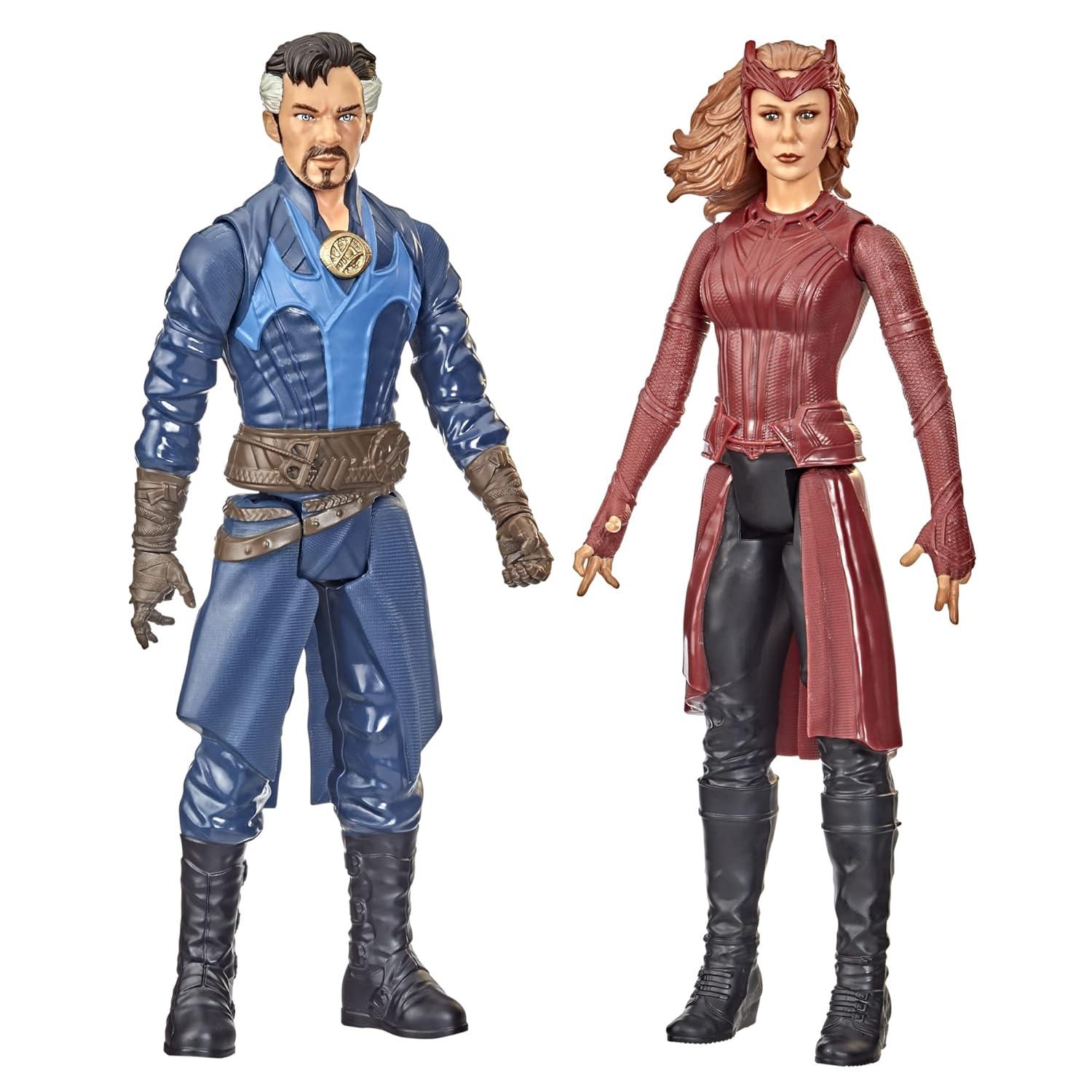 Marvel Avengers Titan Hero Series Doctor Strange and The Scarlet Witch Action Figures