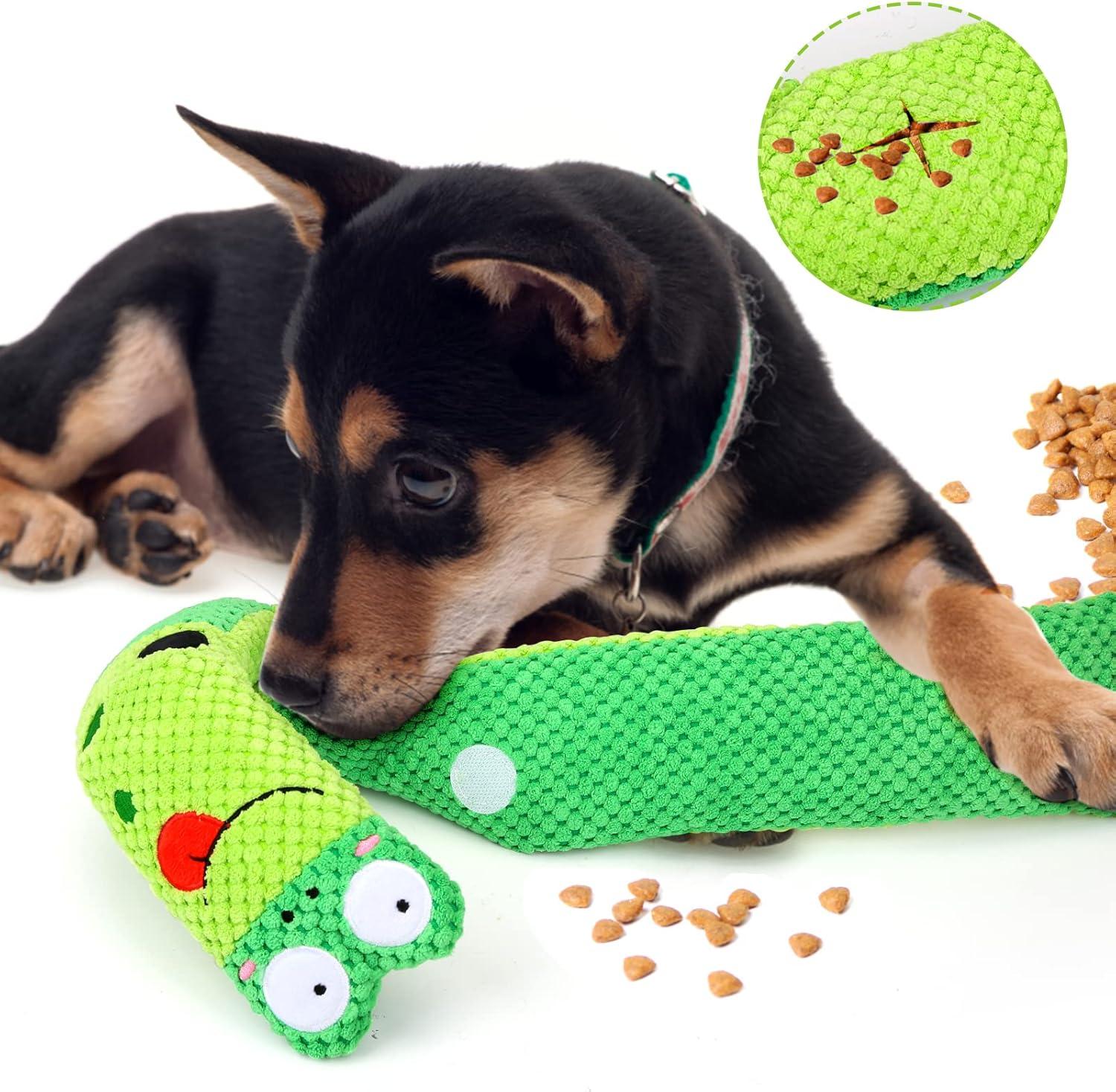 GZYS  Squeak Dog Toys Stress Release Game for Boredom, Dog Puzzle Toy IQ Training, Dog Snuffle Toys Foraging Instinct Training Suitable for Small Medium and Large Dogs