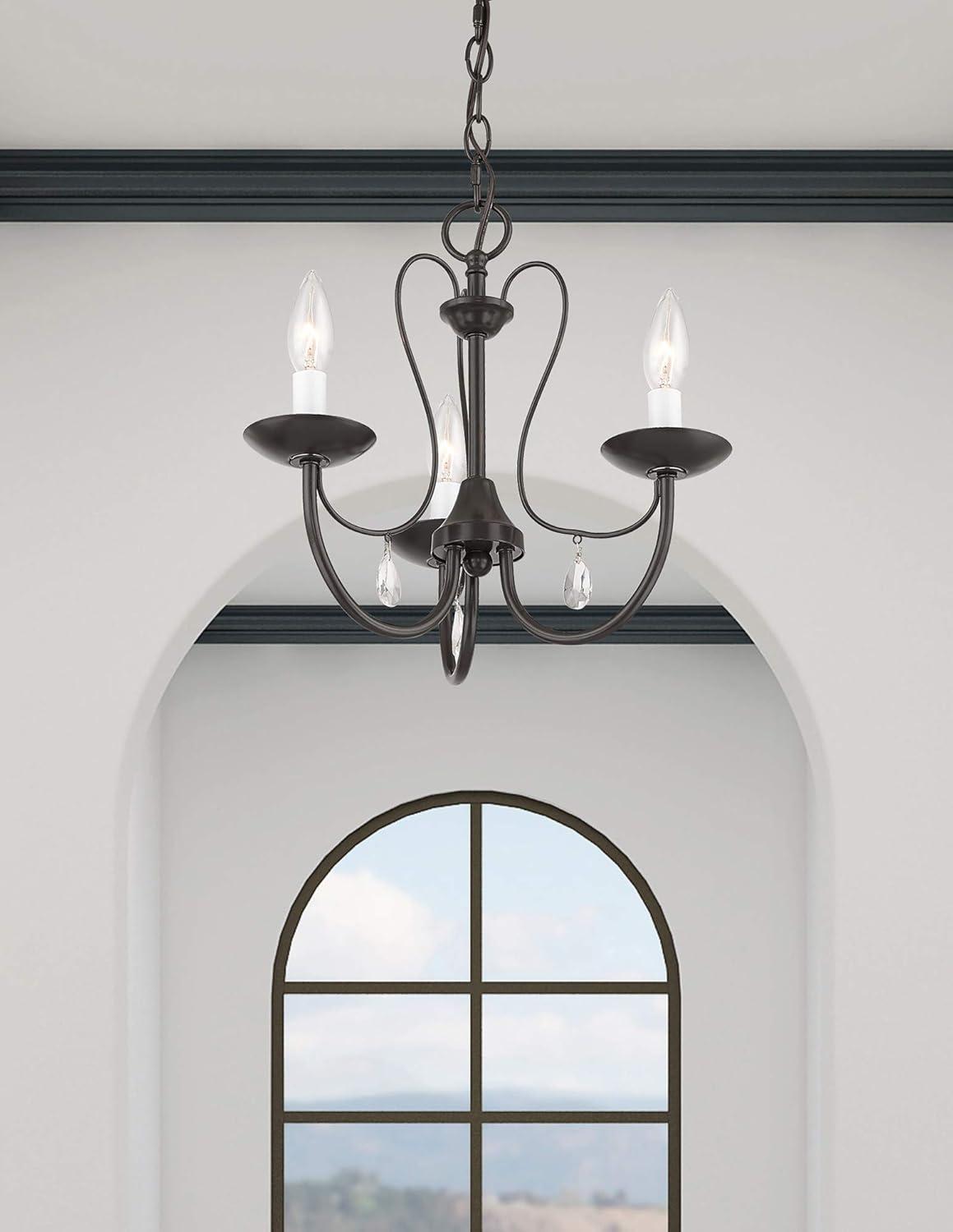 Livex Lighting Mirabella 3 - Light Chandelier in  English Bronze