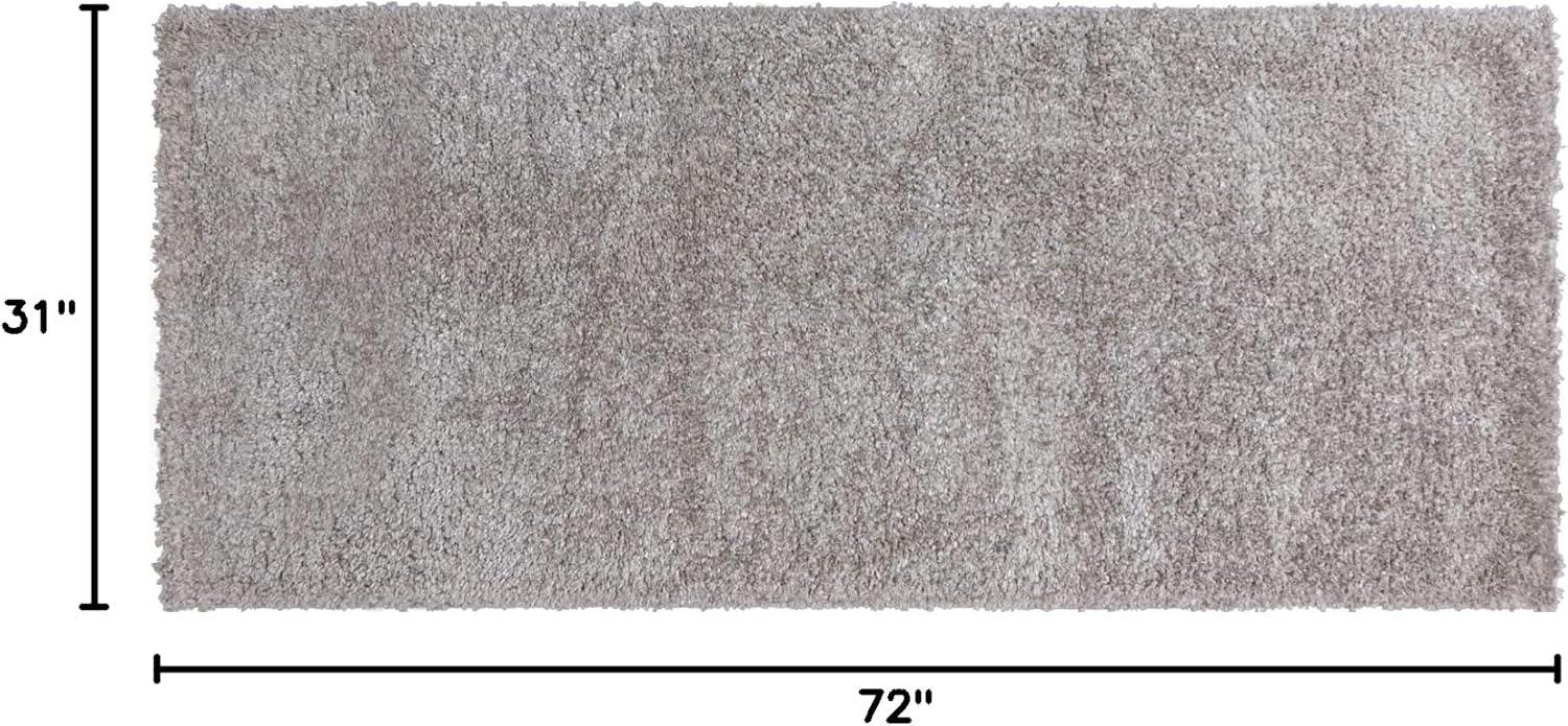 Gertmenian Thayer Solid Solid Microfiber Modern Casual Bedroom Livingroom Easy Care Plush Microfiber Shag Indoor Area Rug