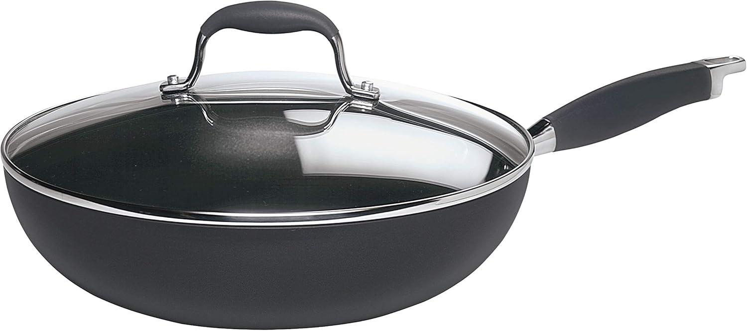 Graphite Aluminum Nonstick 12-Inch Ultimate Pan with Lid