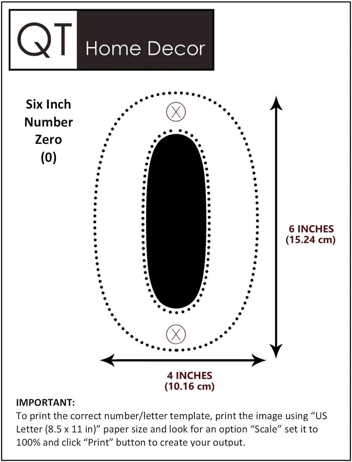 ModernStainlessHardware 6'' H Stainless Steel House Number