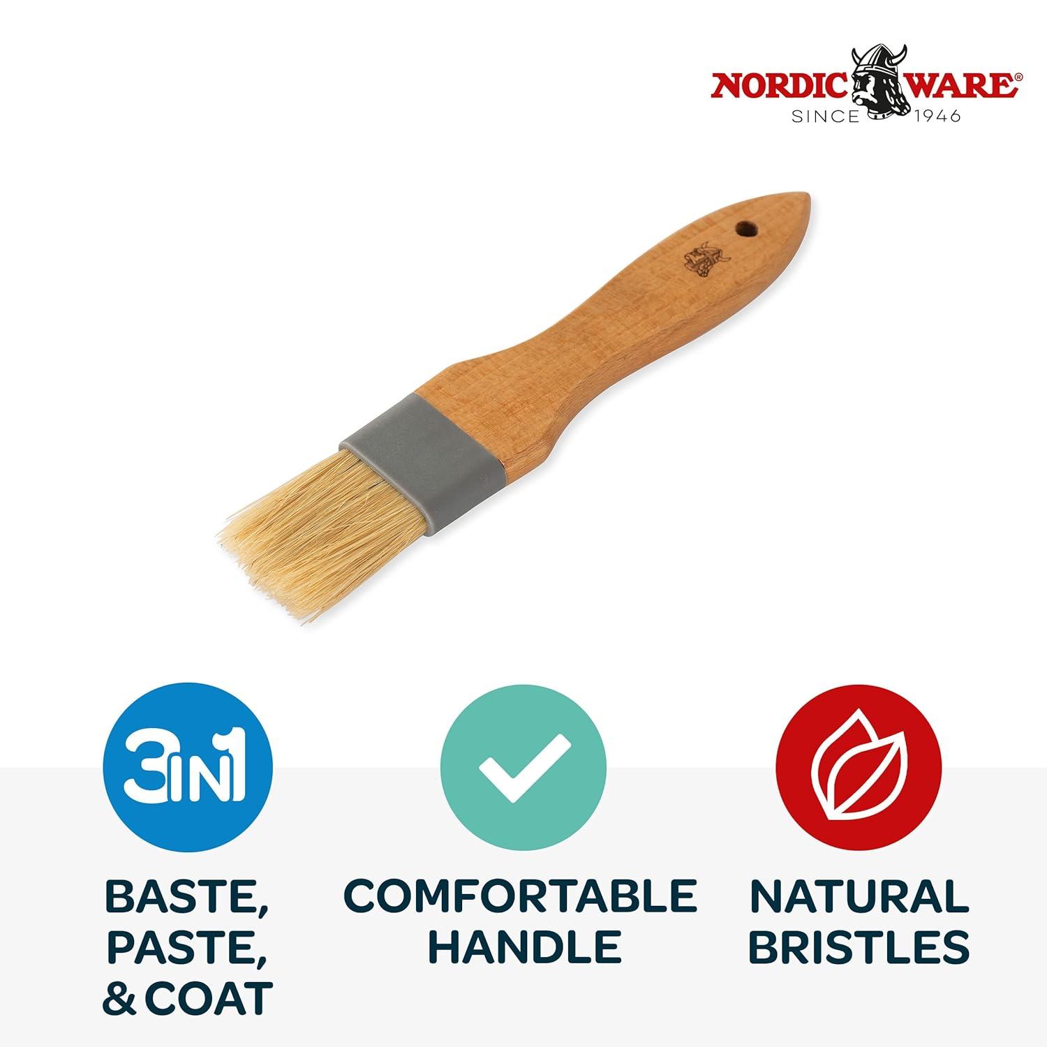Nordic Ware Natural Bristle Pastry Brush