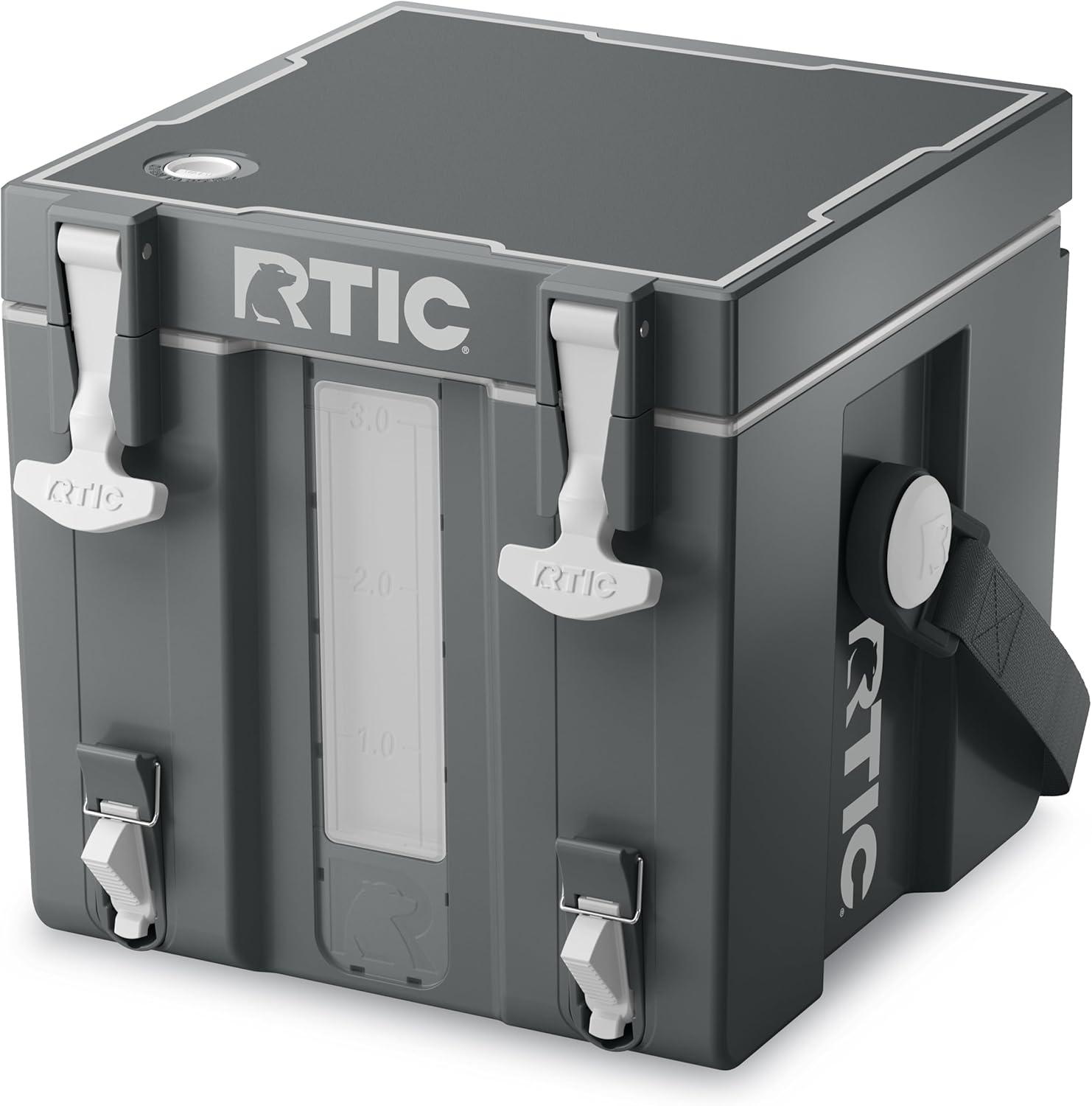 RTIC Halftime Water Cooler, 3 Gallon Hard-Sided Water Cooler, Patriot