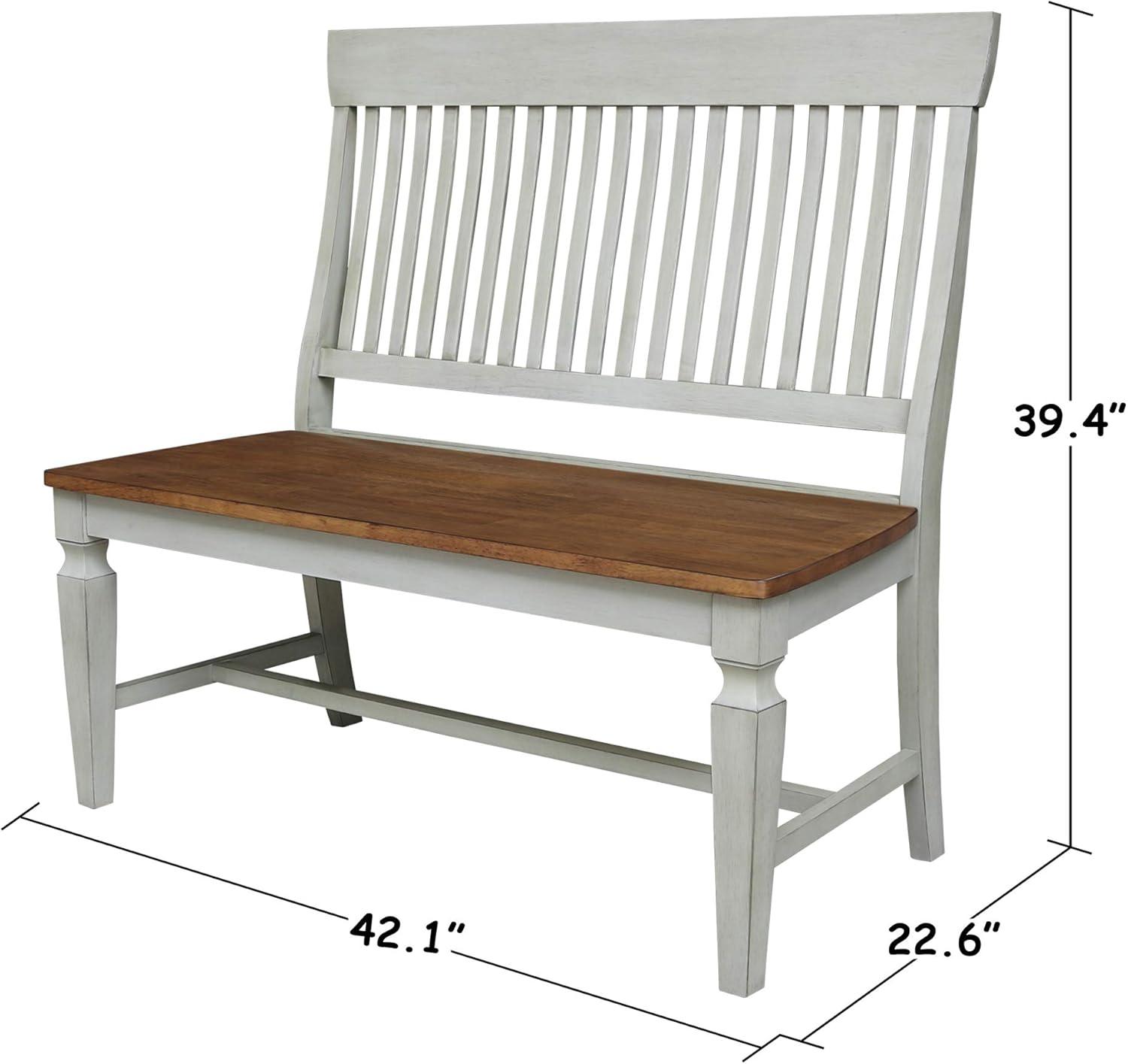 Vista Slatback Bench