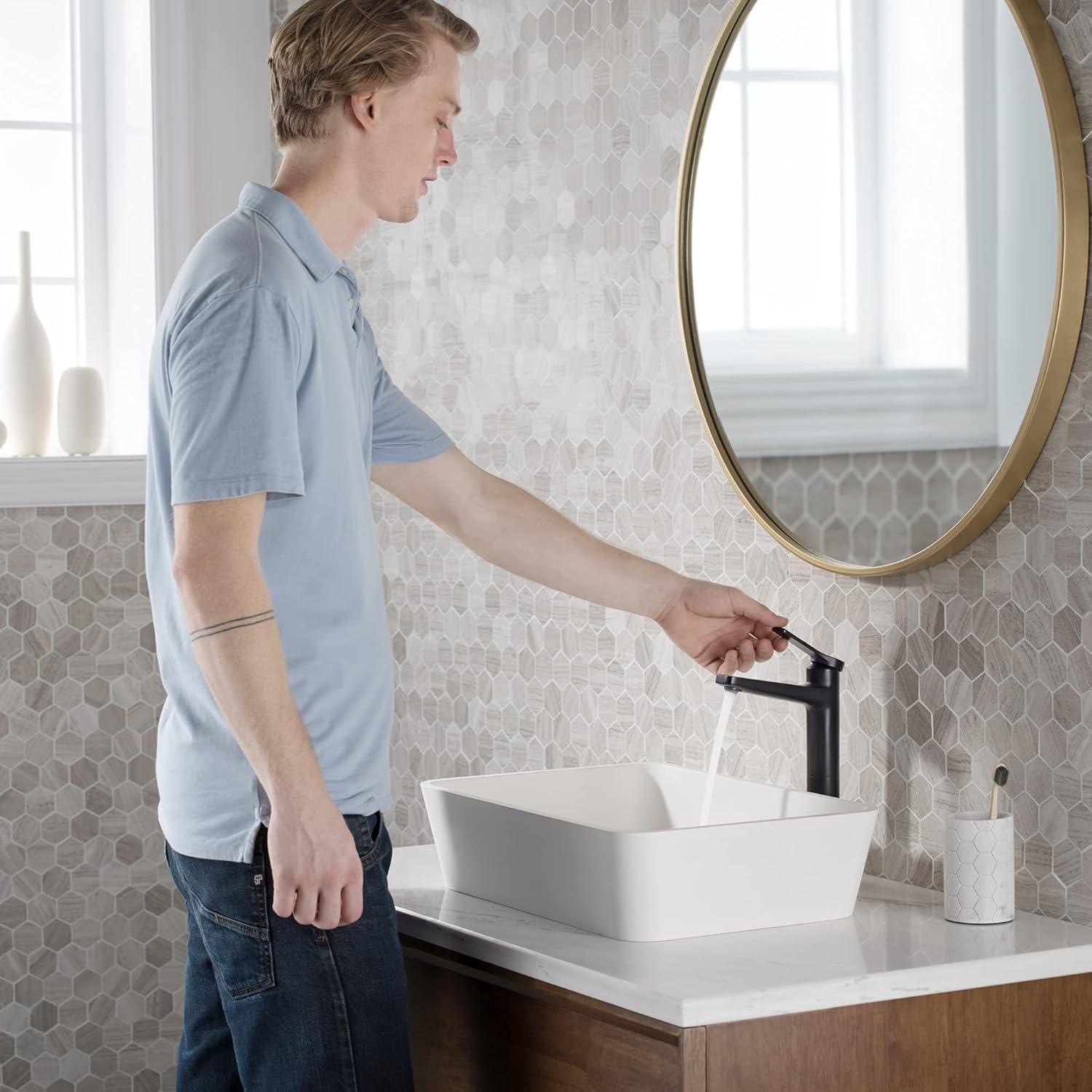 Indy Single Hole Bathroom Faucet