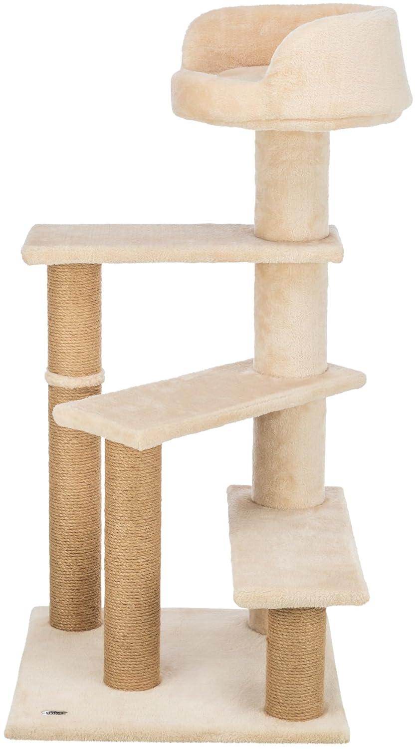 TRIXIE Tulia Senior 40.2" Cat Tower, 4-Level Cat Tree, Sisal Scratching Posts, Plush Platforms, Top Platform Bed & Reviews | Wayfair