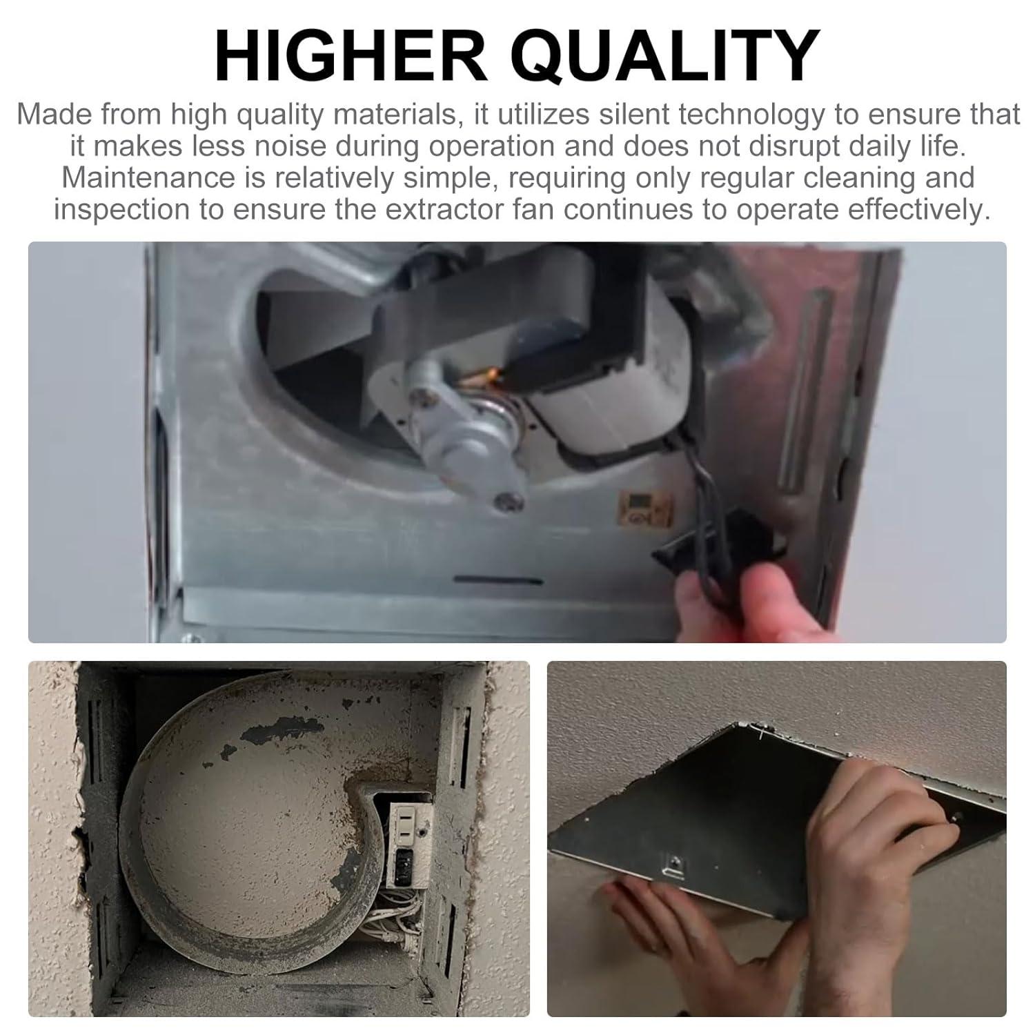 S0504B000 Bathroom Fan Motor Assembly Compatible with Bro-an Nutone 769RL for B Unit, Repalce Models 757, 769RFT-R01, 769RL, 769RL-R01 and VF707RCN. 765RL