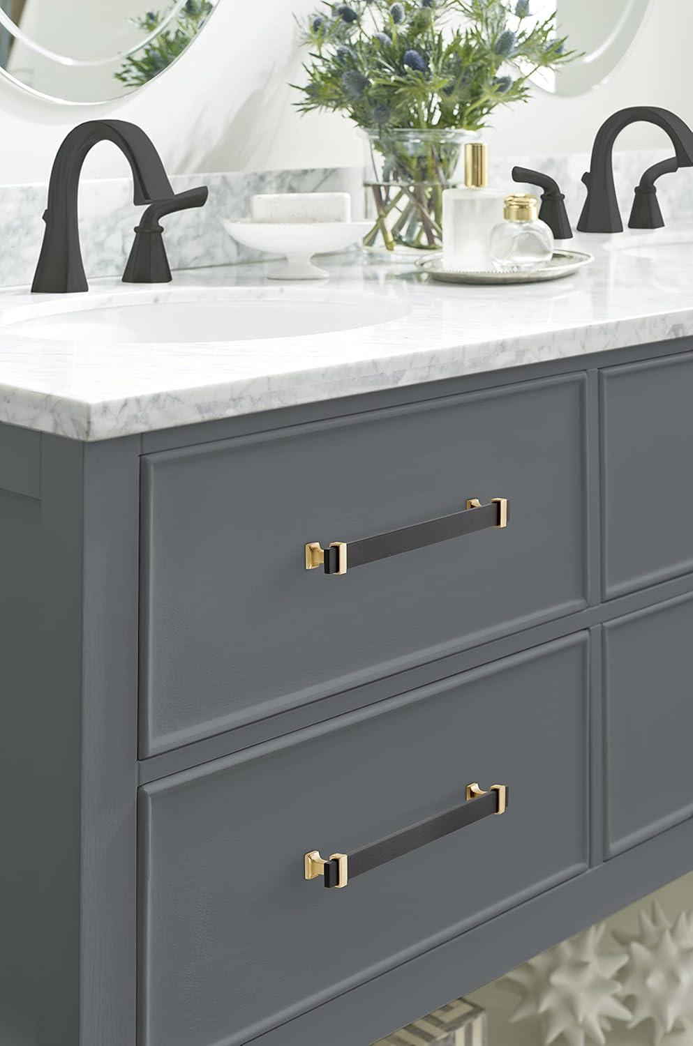 Amerock Overton Split Finish Cabinet or Drawer Pull