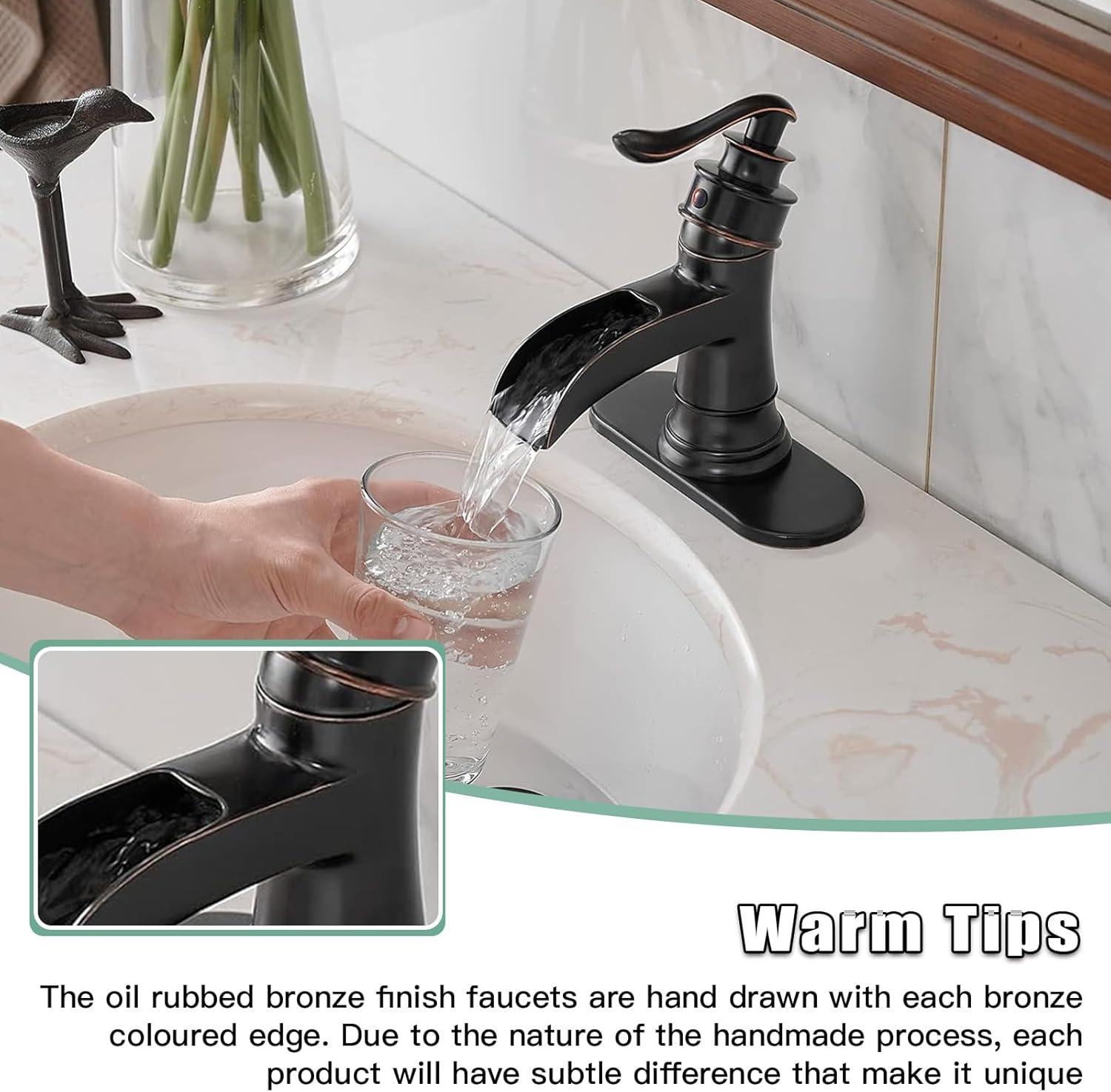 Single-Hole Single-handle Bathroom Faucet