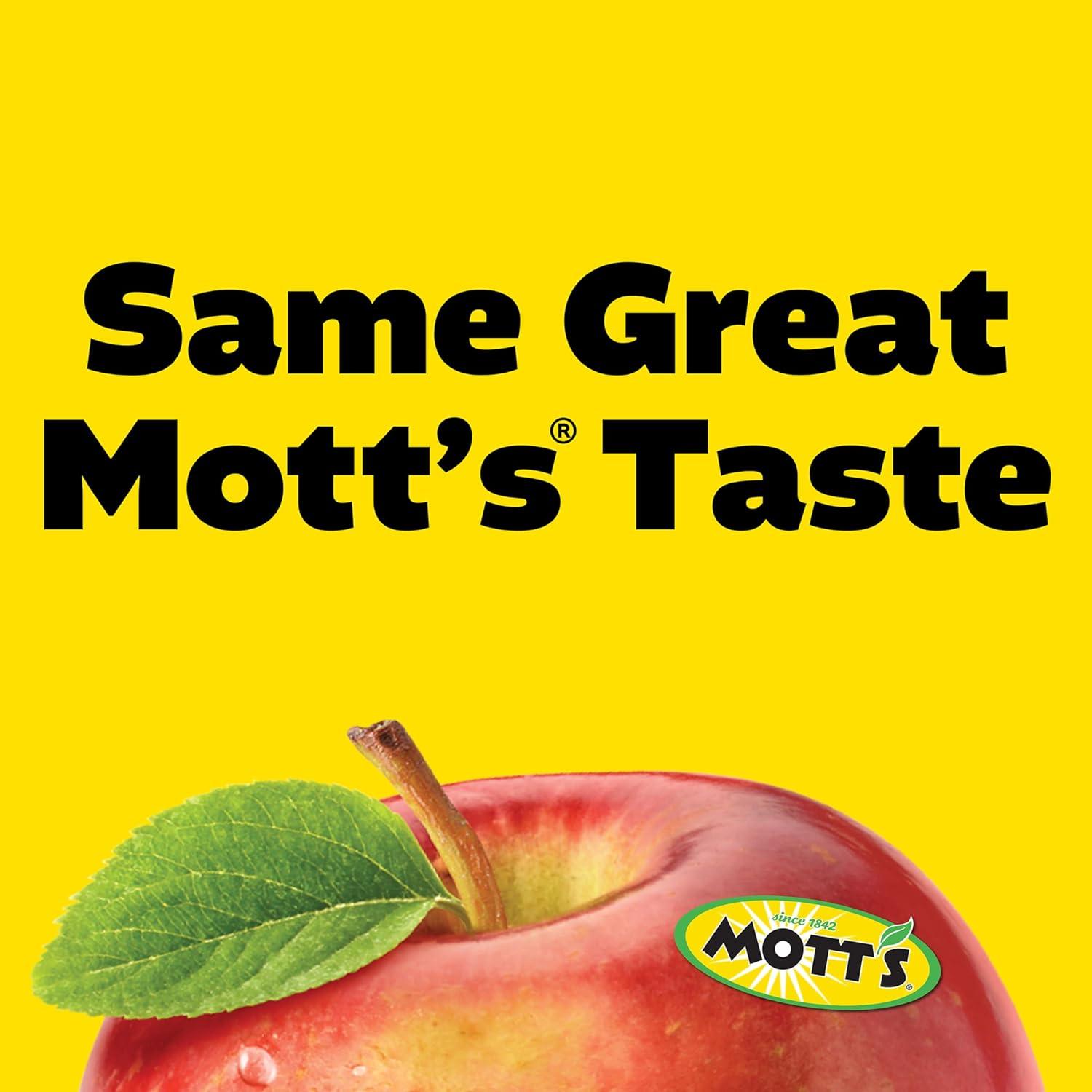 Mott's Apple Light Juice Drink, 64 Fl Oz Bottle (Pack Of 8), 42% Fruit Juice With 50% Fewer Calories Than 100% Apple Juice, Excellent Source Of Vitamin C