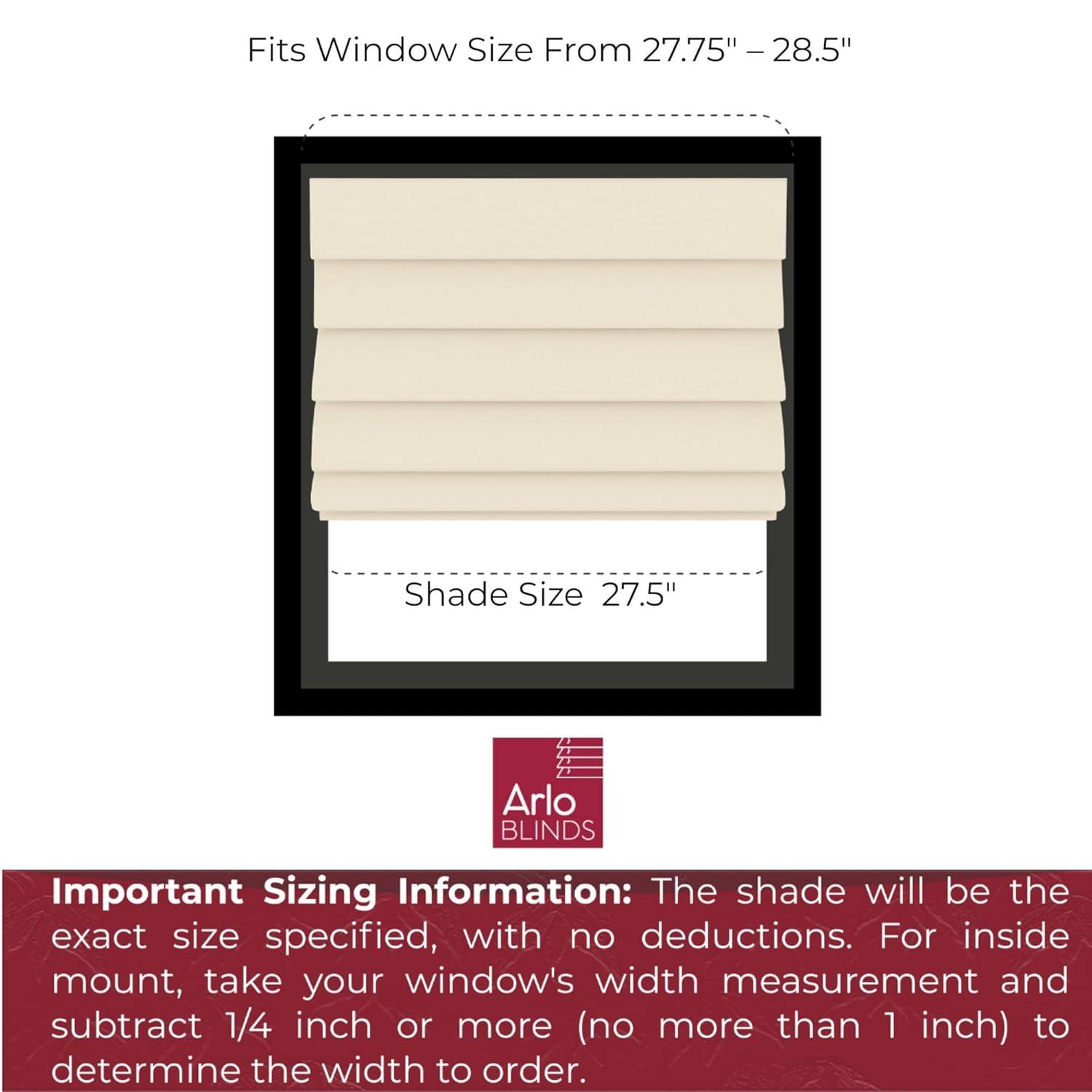 Arlo Blinds Semi Sheer Roman Shade