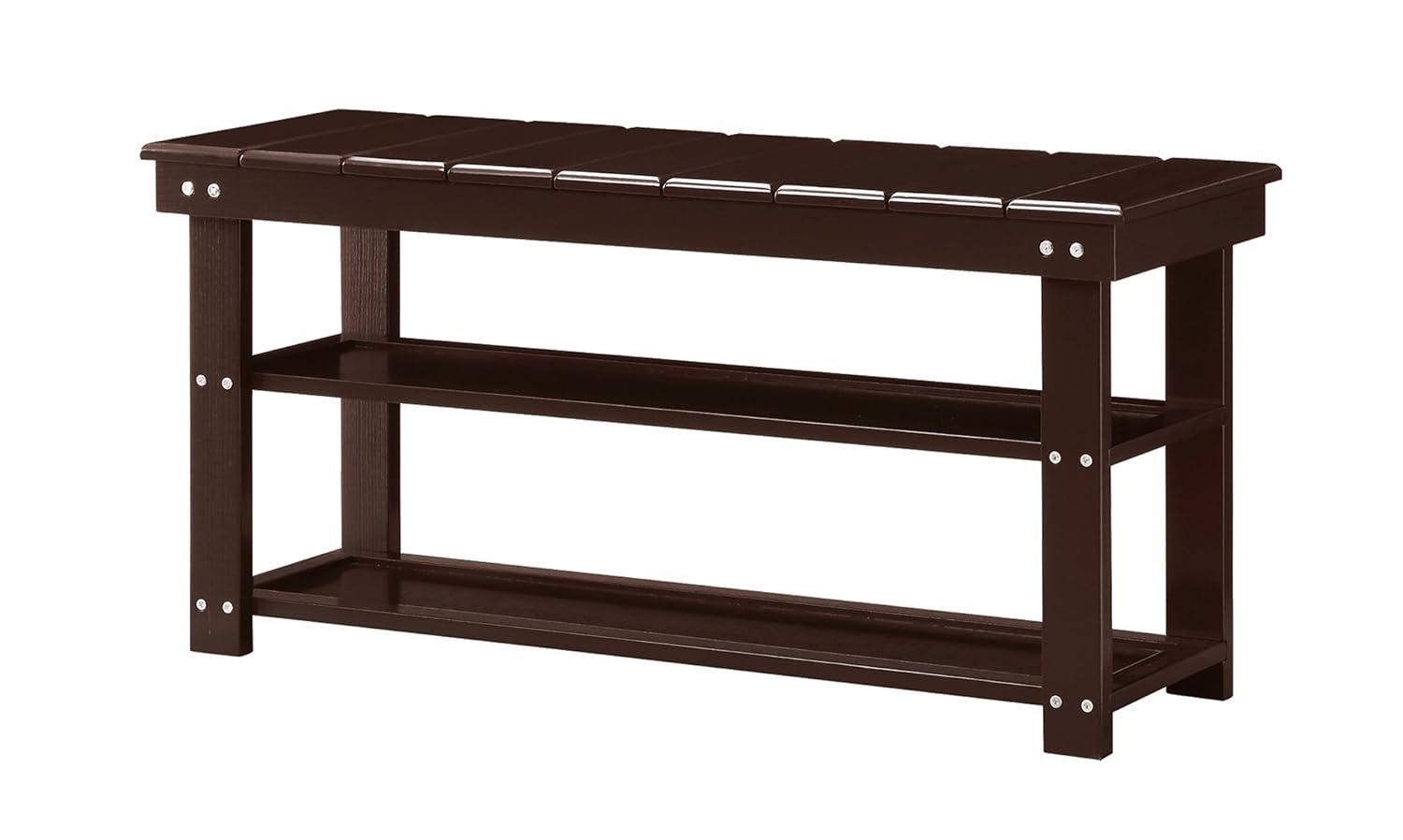 Convenience Concepts Oxford Utility Mudroom Bench, Multiple Finishes