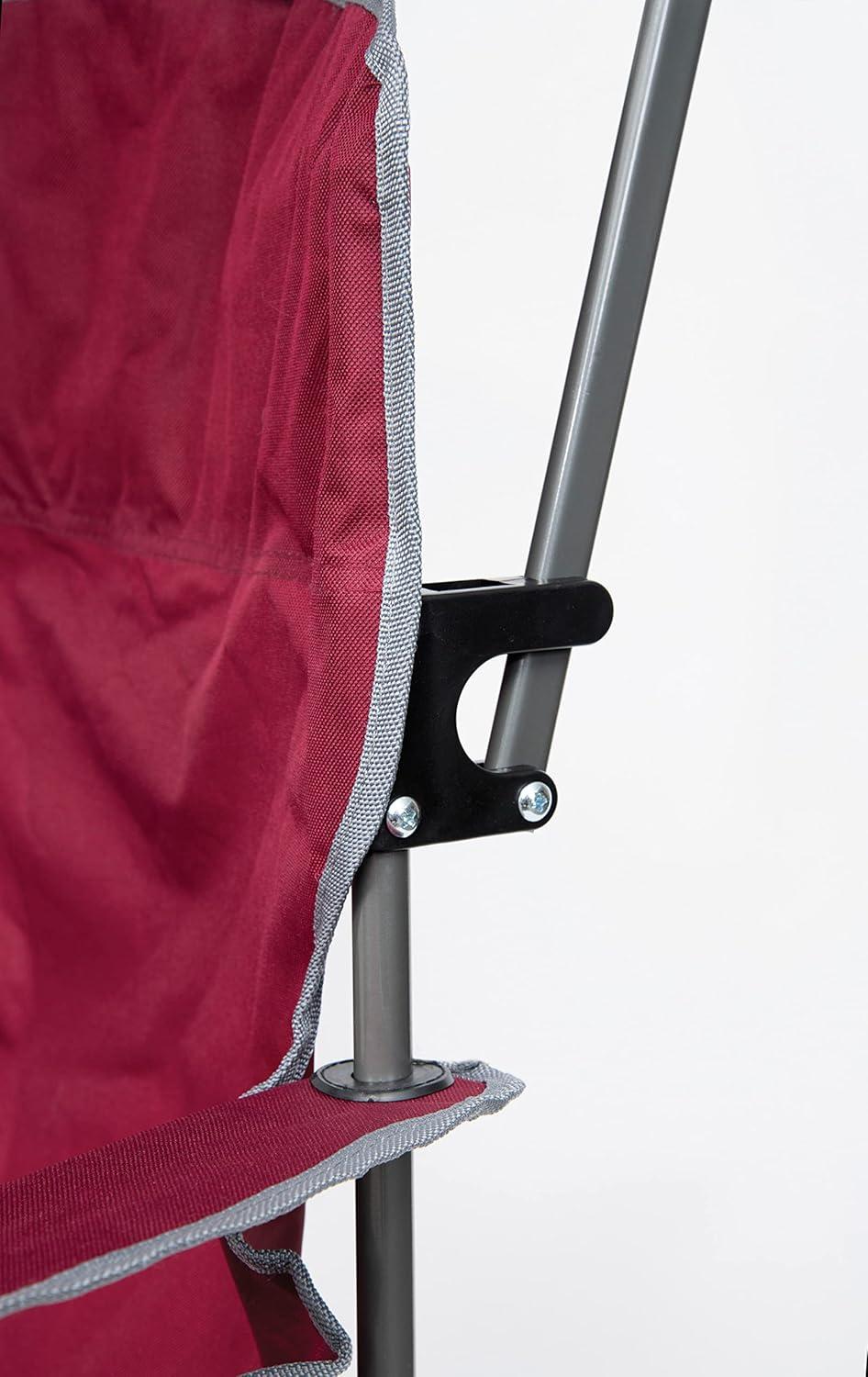 Quik Shade Max Shade High and Wide Folding Camp Tilt UV Sun Protection Canopy Chair