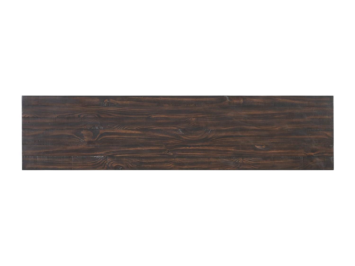 Lexington 70" Solid Wood TV Stand Dark Mocha Brown - Martin Svensson Home