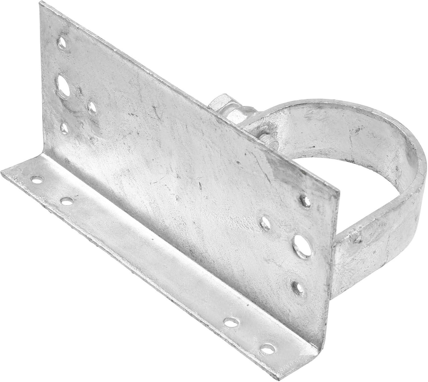 Plum Fittings Chain Link 2 1/2" [2 3/8" OD] x 6" Wood to Steel Post End Style Adapter (Pack of 4)