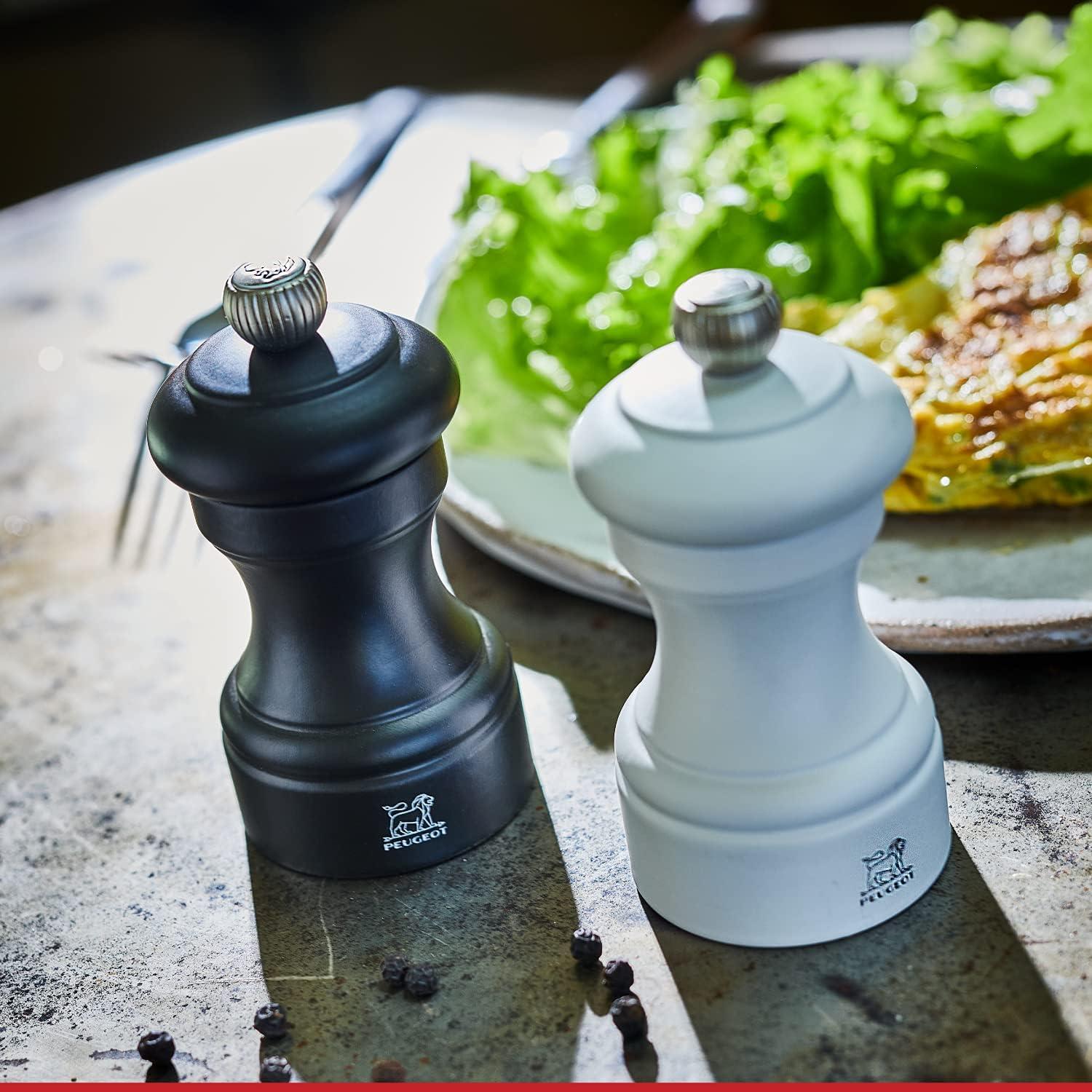 Peugeot | Bistro Duo, Wood, Black/White, 10 cm - 4 in