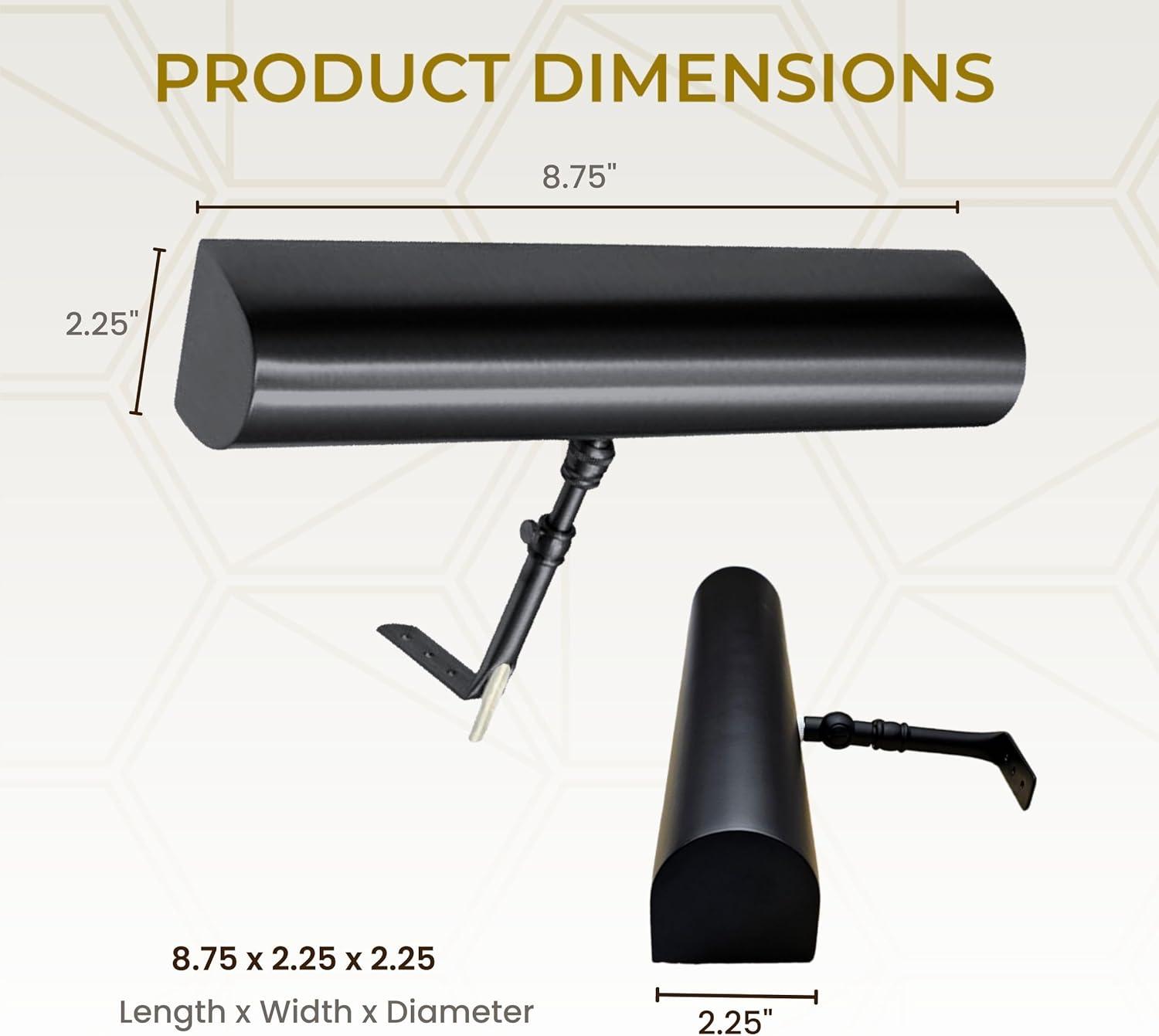 Royal Designs 8.75'' Dimmable Wall Mounted Picture Light