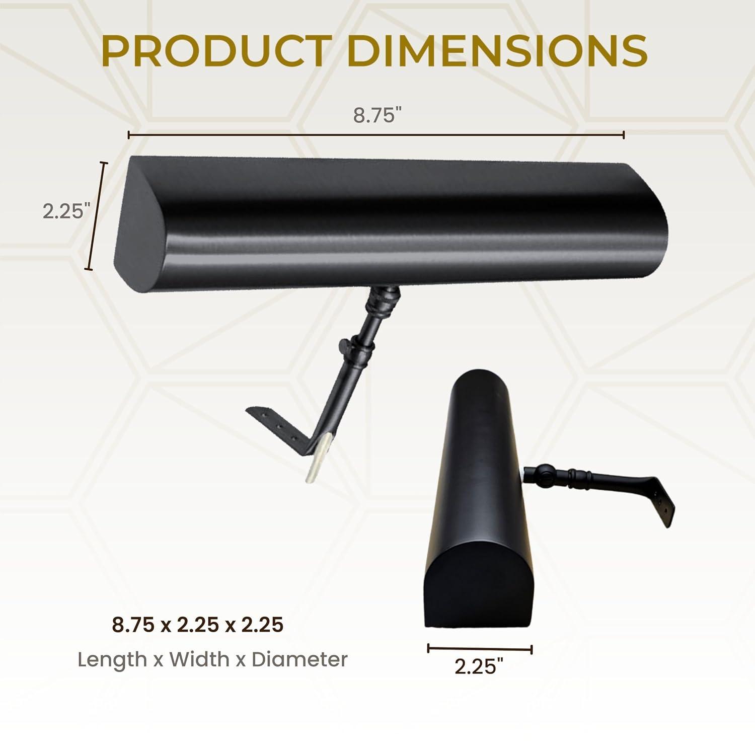 Royal Designs 8.75'' Dimmable Wall Mounted Picture Light