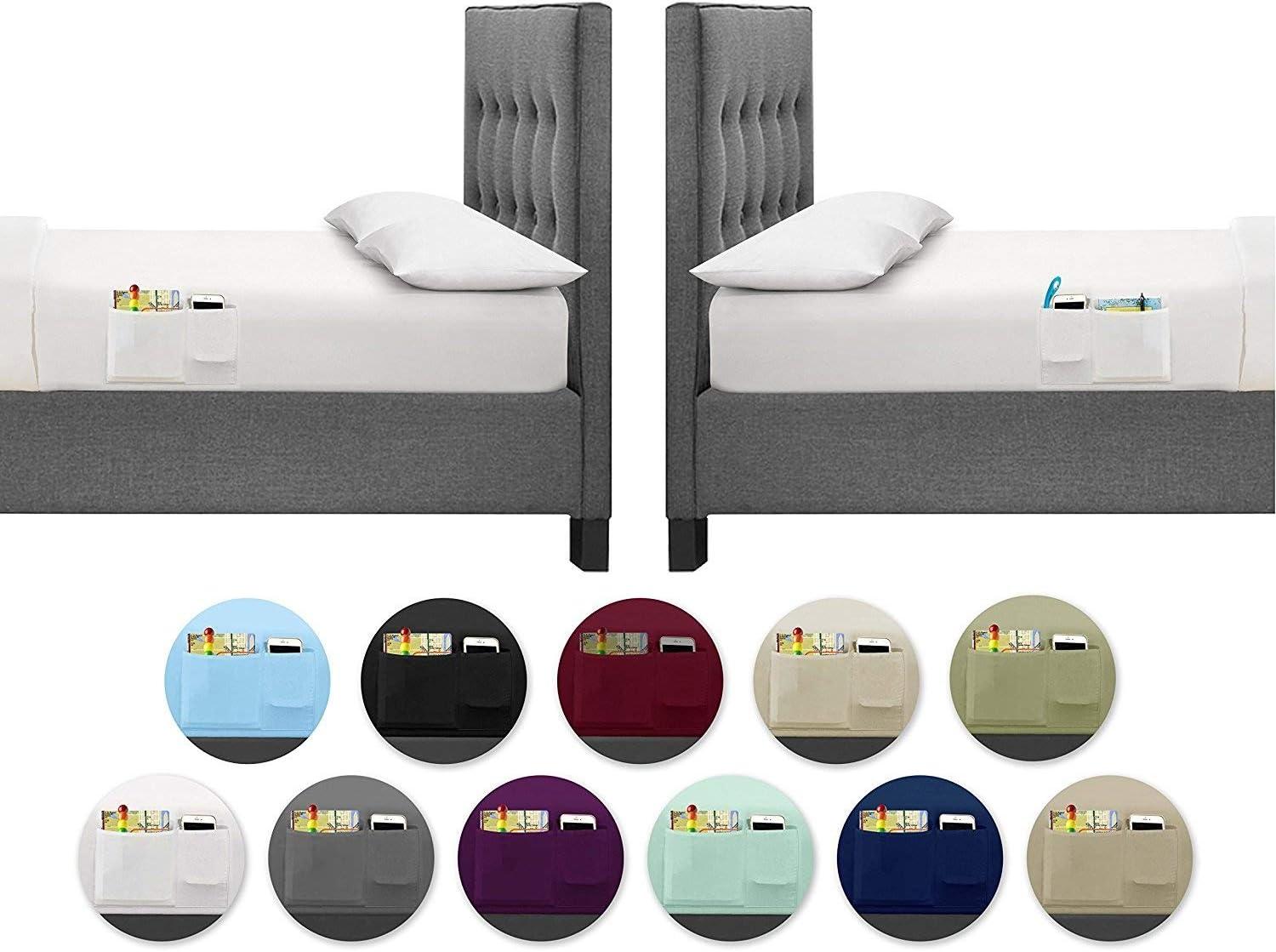 Cathay Home, Inc 1800 Series Smart Storage Pocket Microfiber Sheet Set
