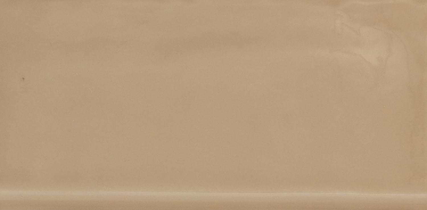 Artigiano 6'' L x 3'' W Ceramic Bullnose Tile Trim