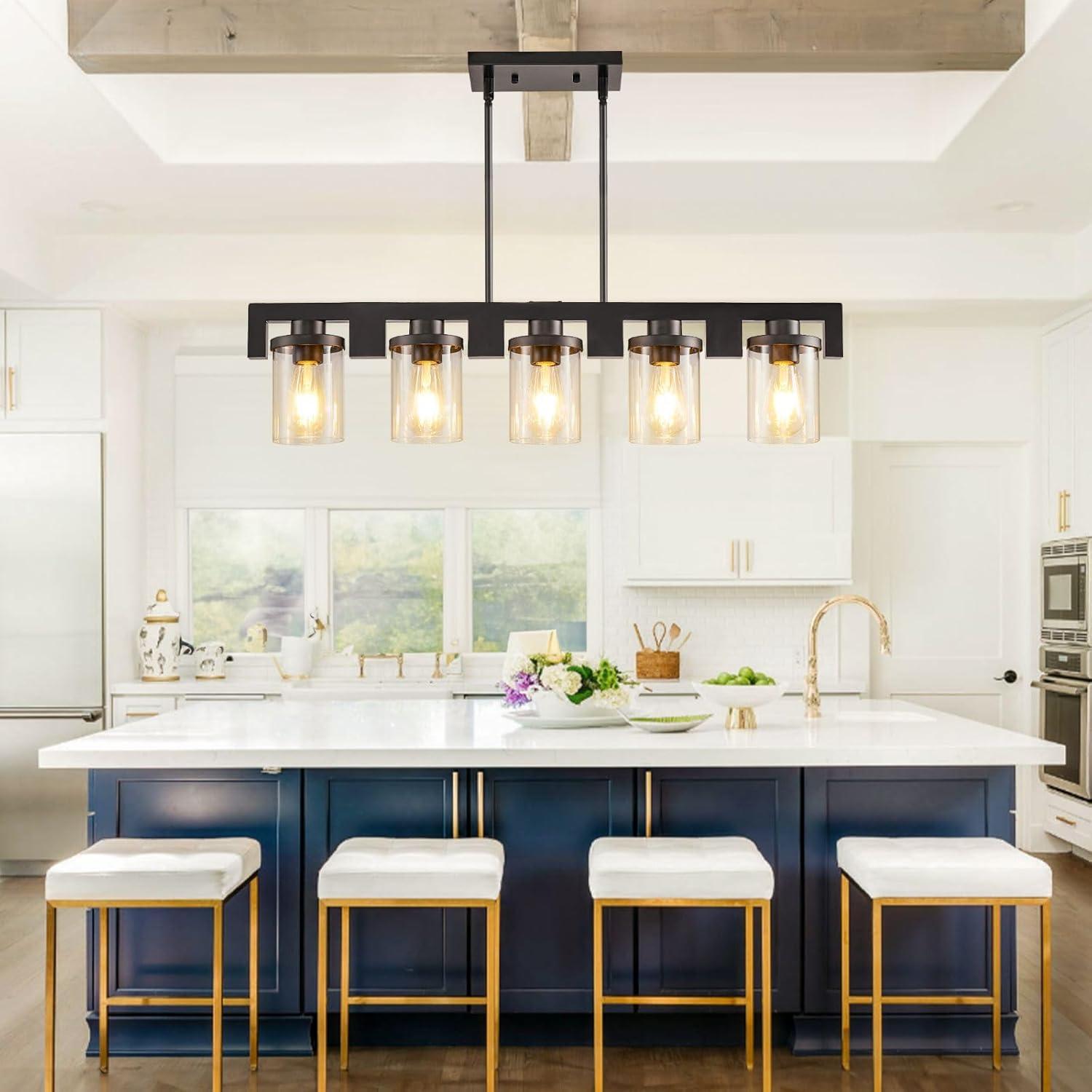 5 - Light Modern Kitchen Island Pendant