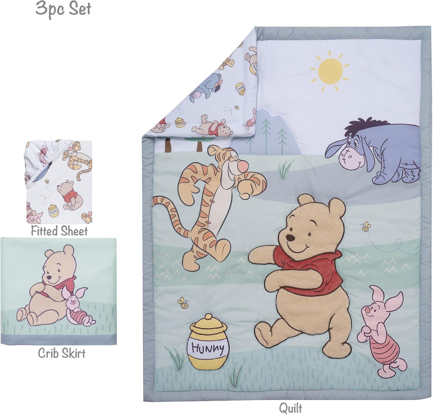 Bedtime Originals Disney Baby Winnie The Pooh and Friends Crib Bedding Set - 3pc