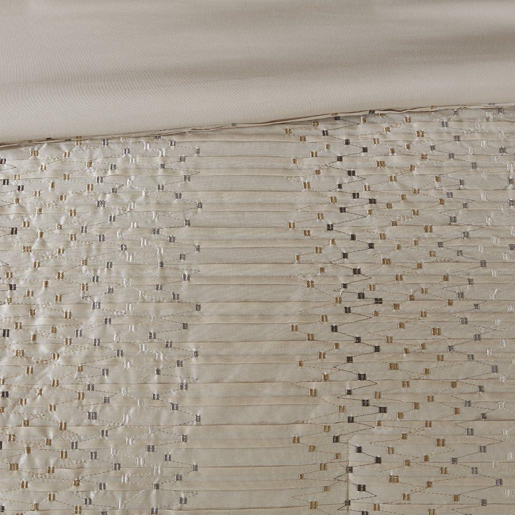 Madison Park Camelia 8 Piece Embroidered Comforter Set