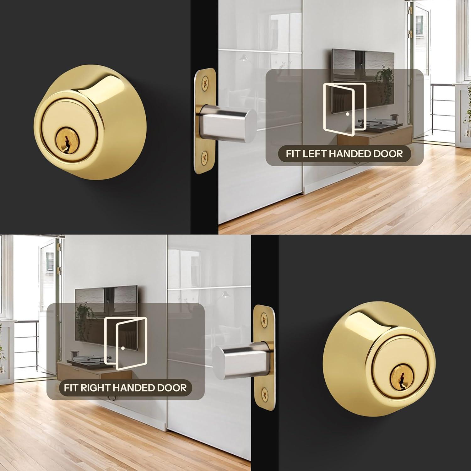Design House Single Cylinder Deadbolt