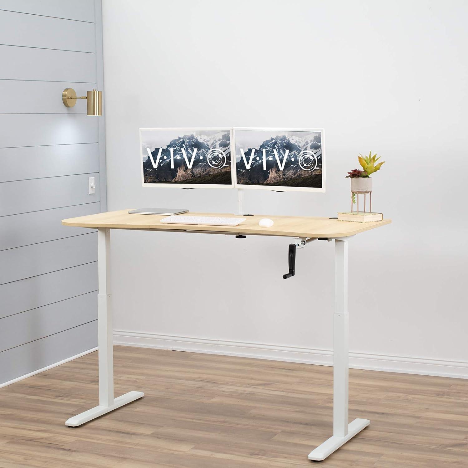 63in x 32in Crank Height Adjustable Desk