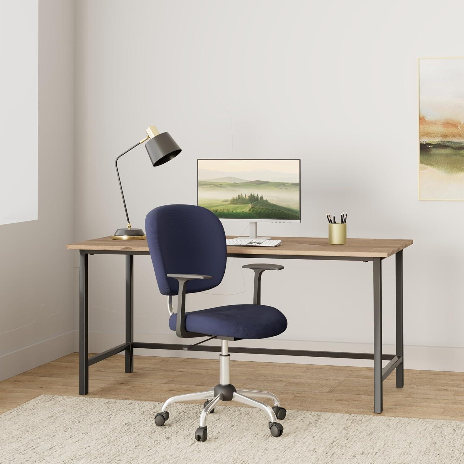 Flash Furniture Beverly Mid-Back Swivel Mesh Office Chair with Padded Seat by Flash Furniture (Set of 2)
