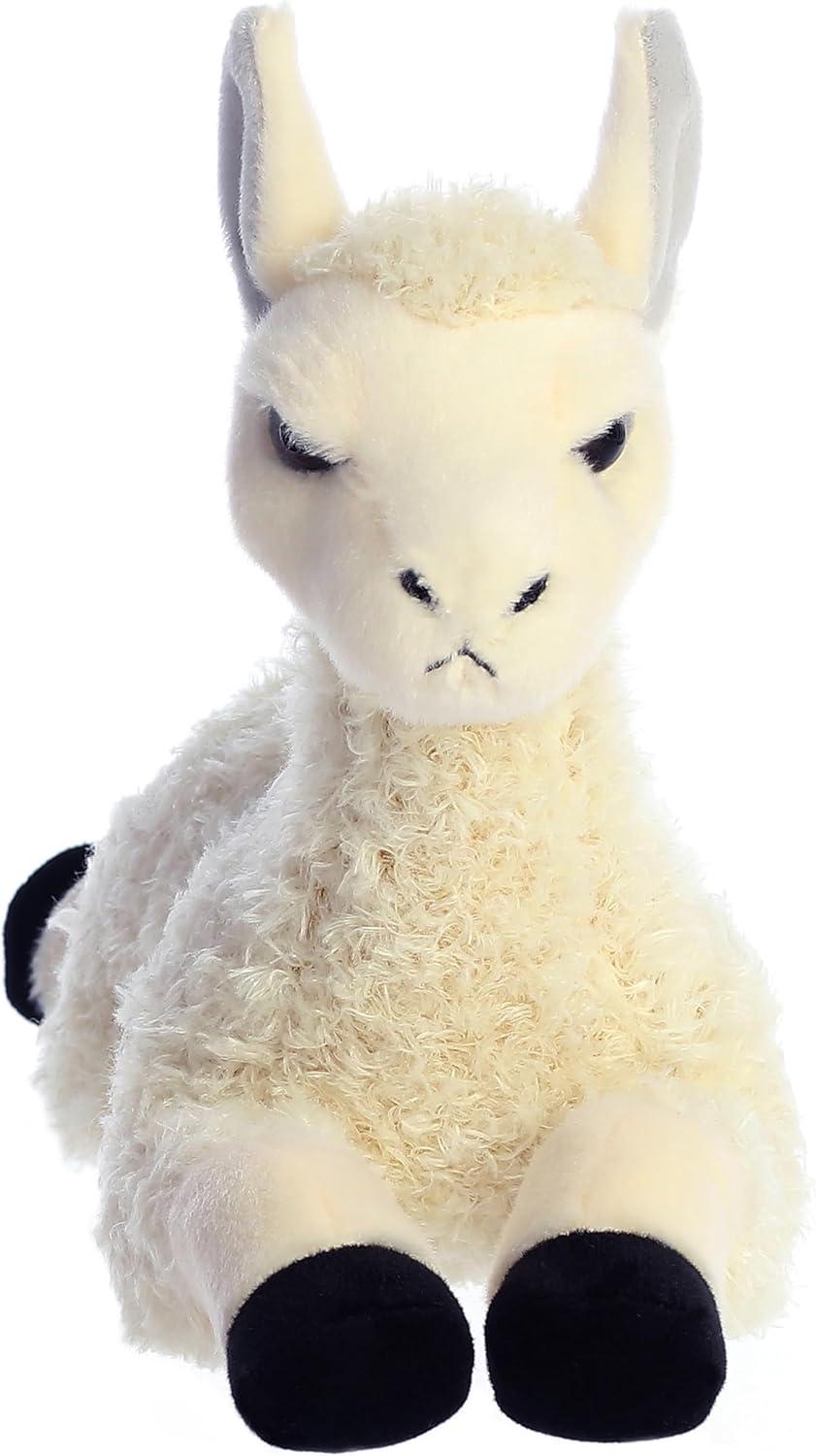 Aurora Flopsie 12" Llama Stuffed White Animal