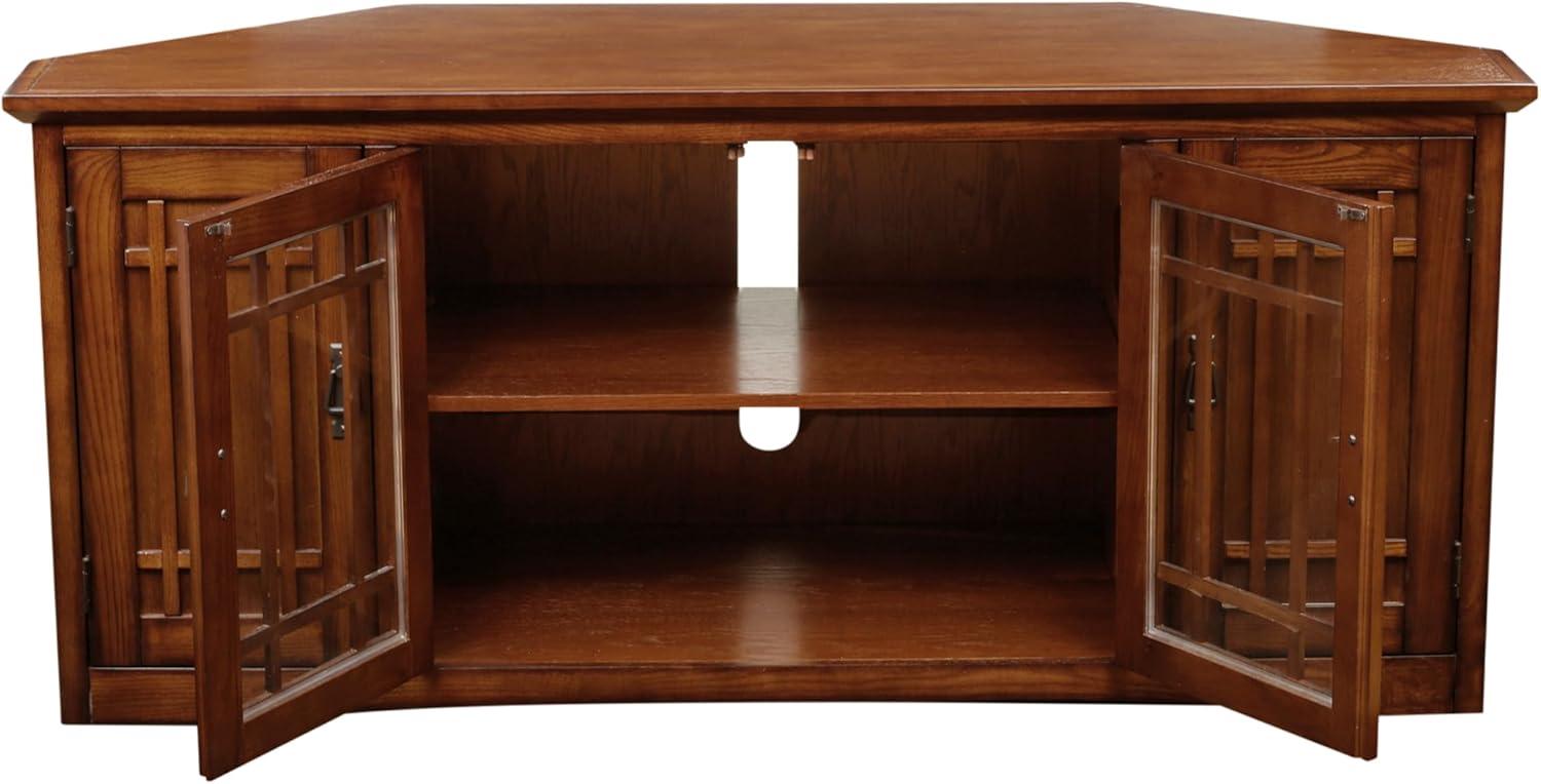 Mission Corner TV Stand in Mission Oak, 60-Inch