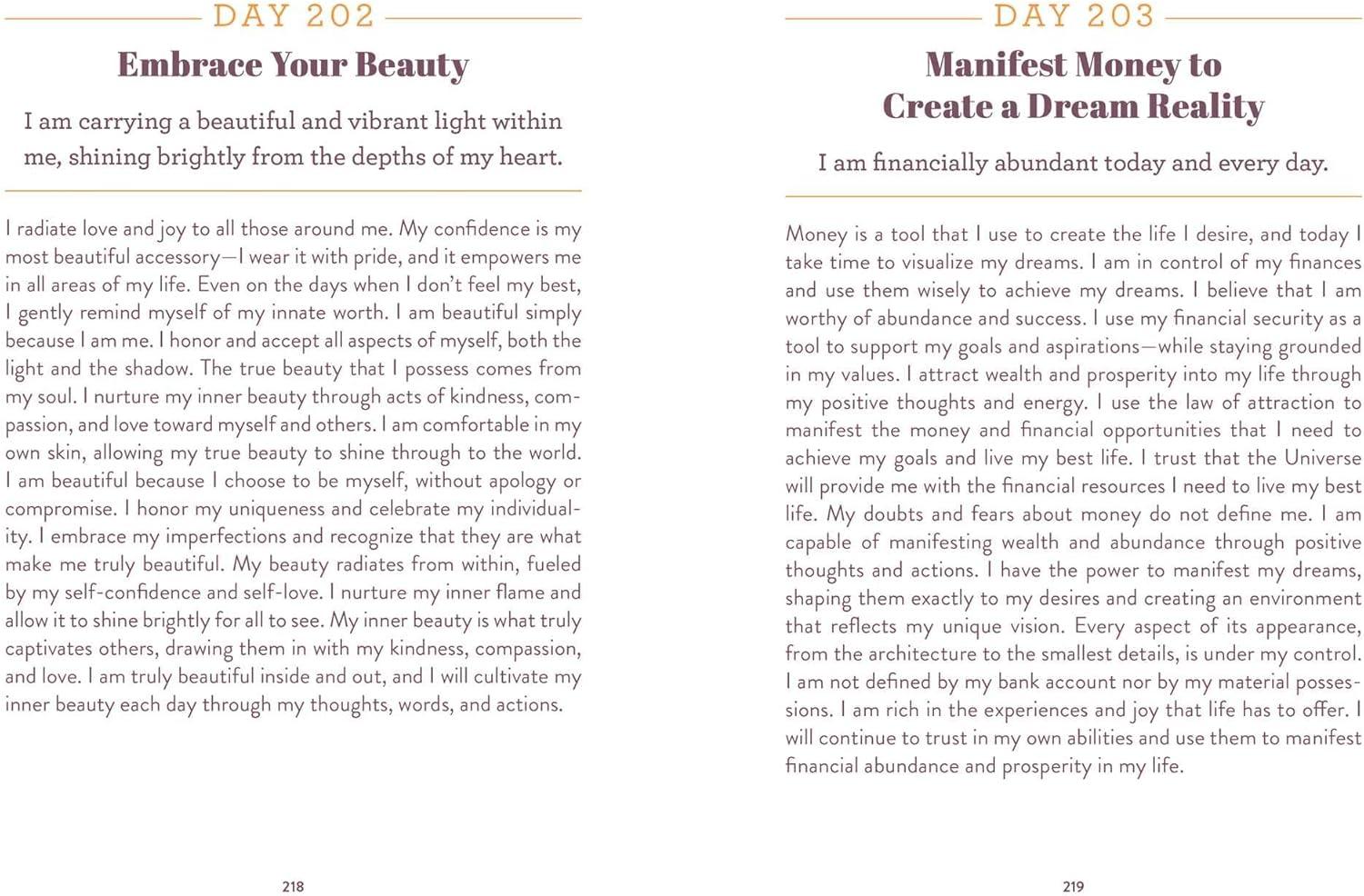 Affirmations for Manifestation - by  Candice Nikeia (Hardcover)