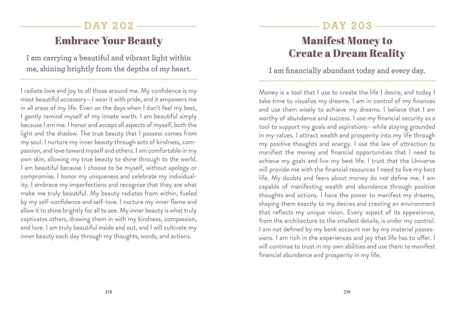 Affirmations for Manifestation - by  Candice Nikeia (Hardcover)