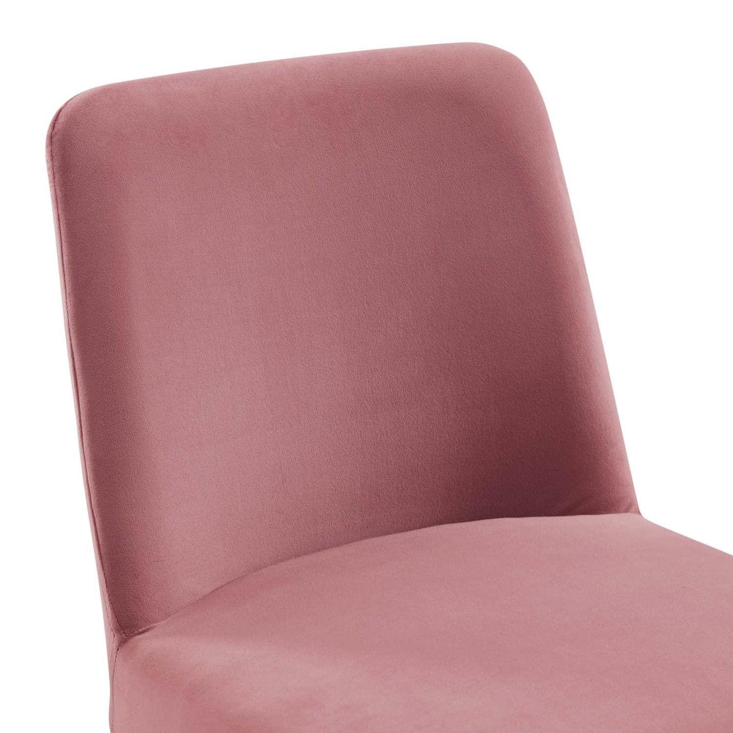Modway Amplify Sled Base Performance Velvet Dining Side Chair