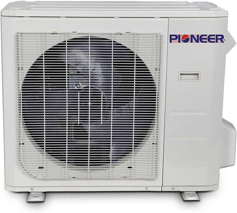 Pioneer 24,000 BTU White Ceiling Mount Cassette Mini Split Heat Pump
