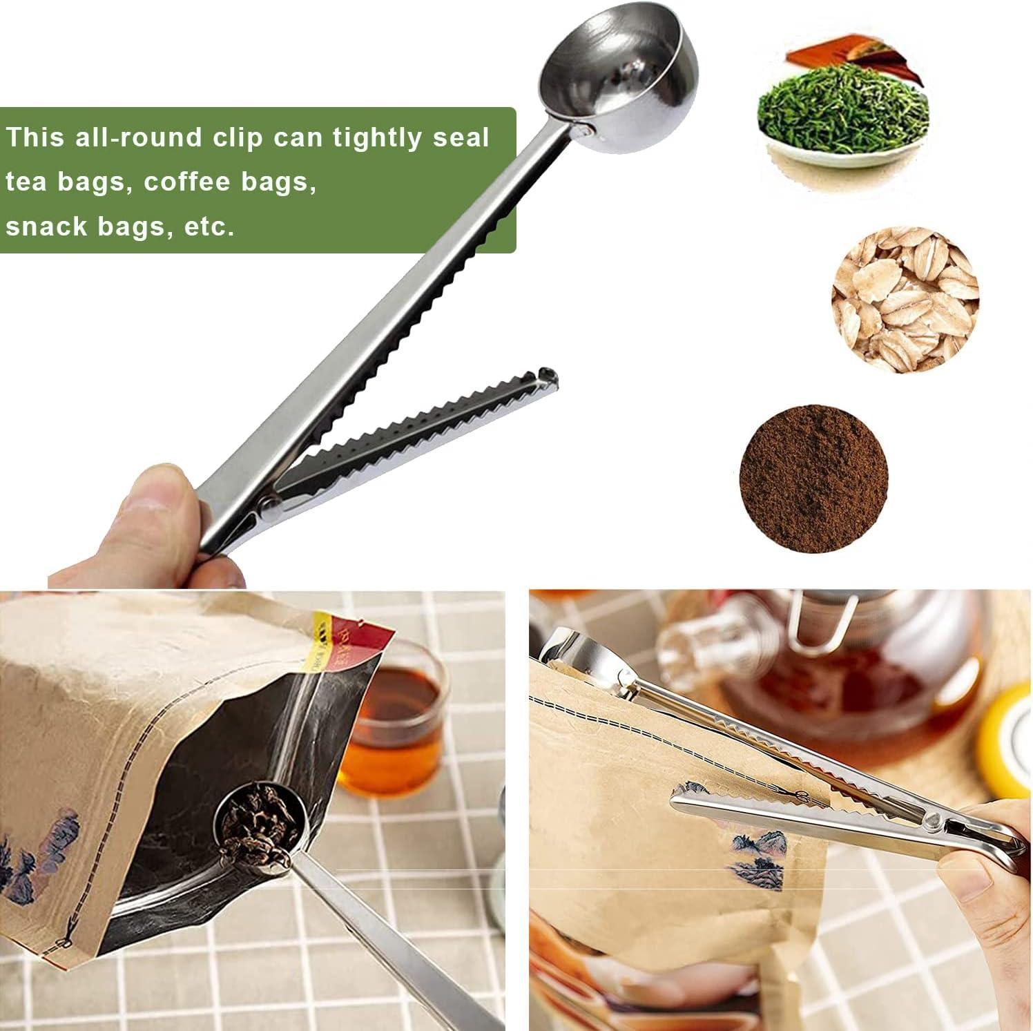 Tea Infuser Set for Loose Leaf Tea - Stainless Steel Filter for Perfect Brewing | 2 Pcs with Cleaning Brush and Tea Leaf Clip | Portable and Convenient | Ideal for Herbal Tea and Spices