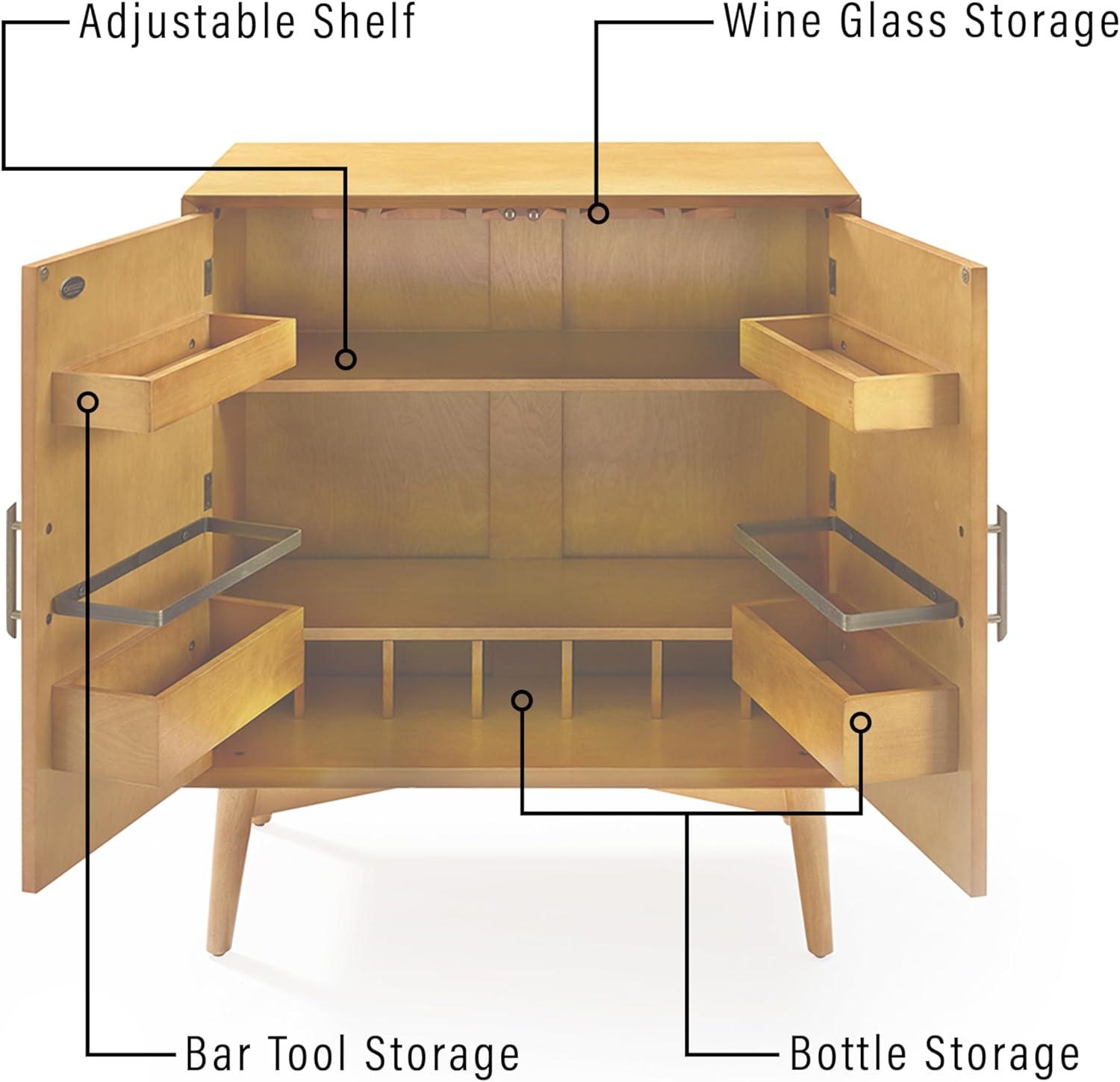 Landon Bar Cabinet - Crosley