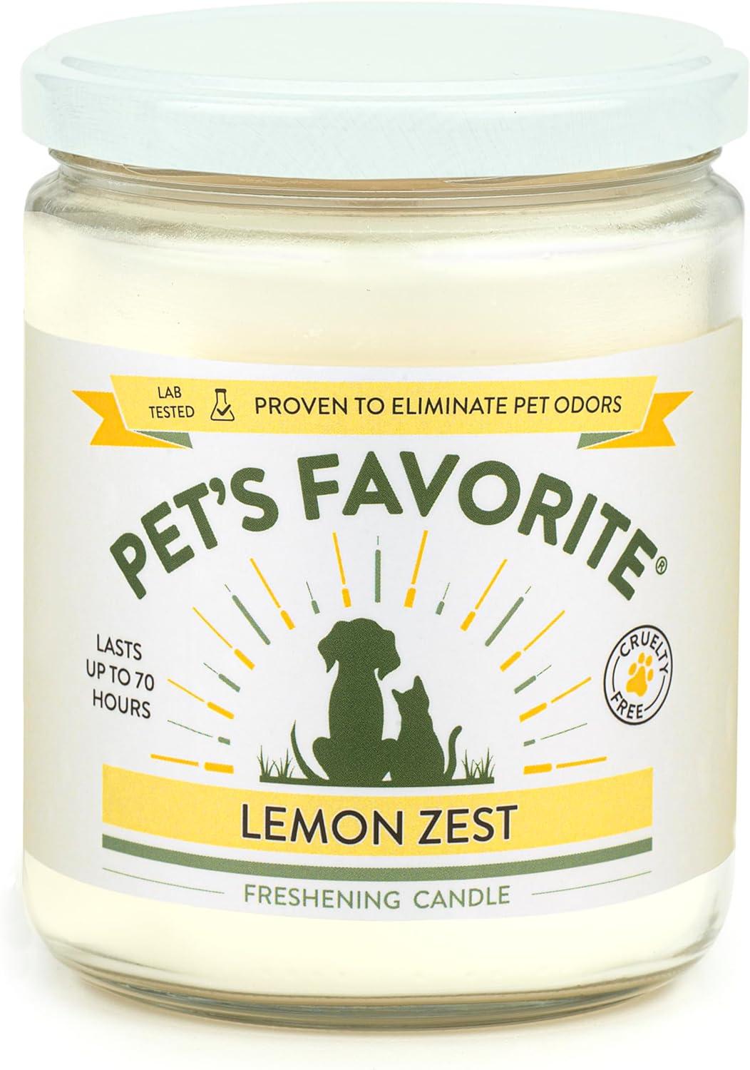 Lemon Zest Yellow Soy Wax Jar Candle