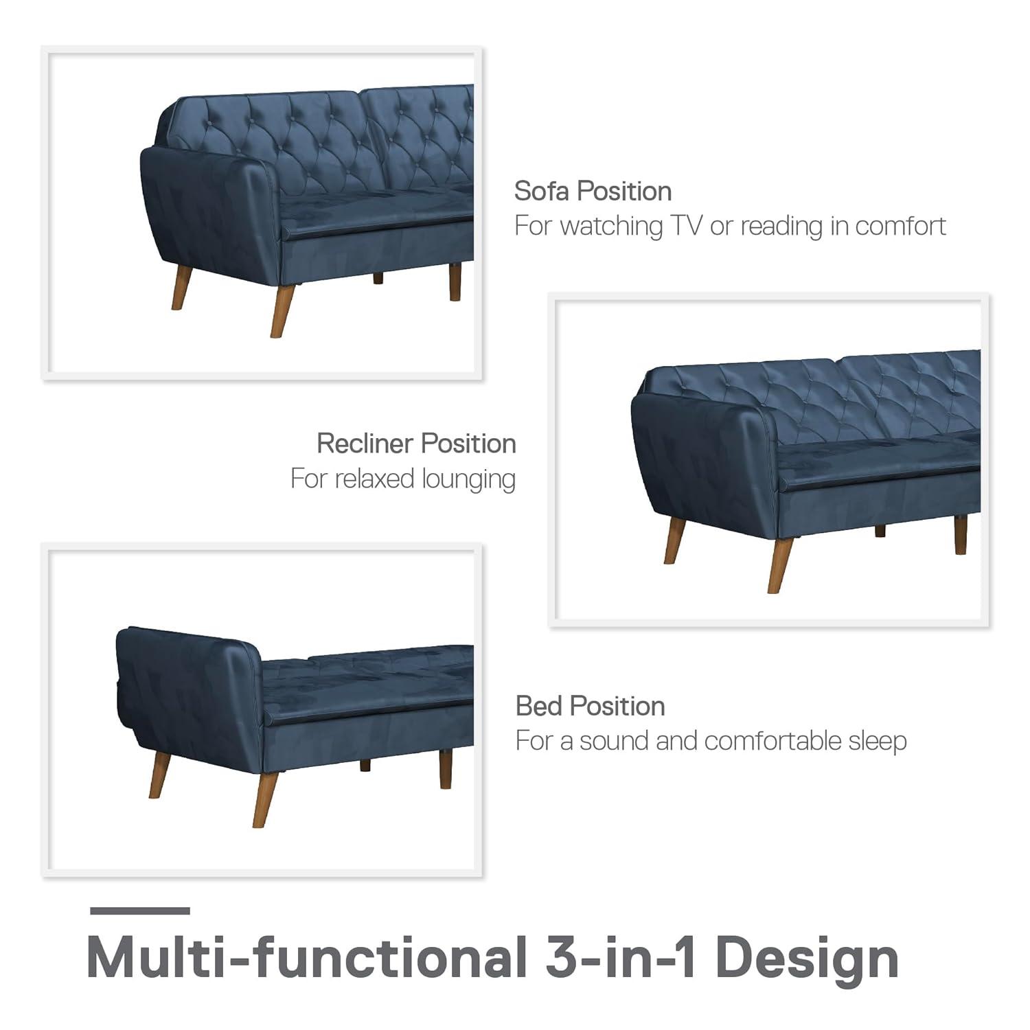 Tallulah Memory Foam Futon