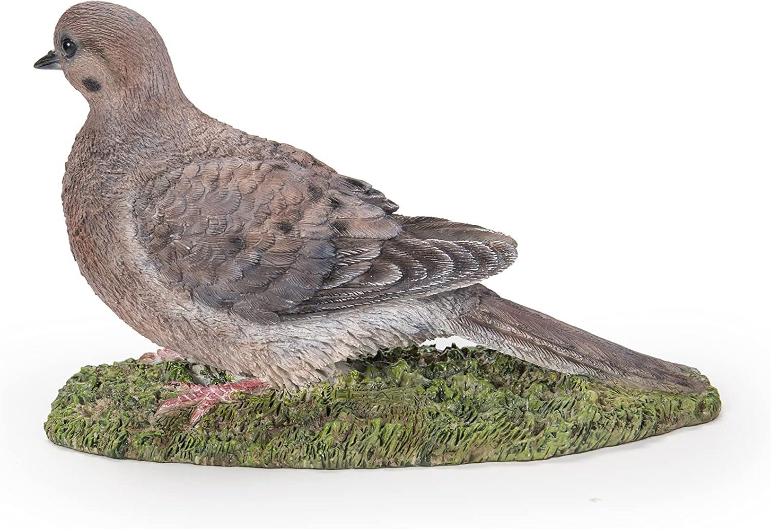 Mourning Dove on grass Garden Statue