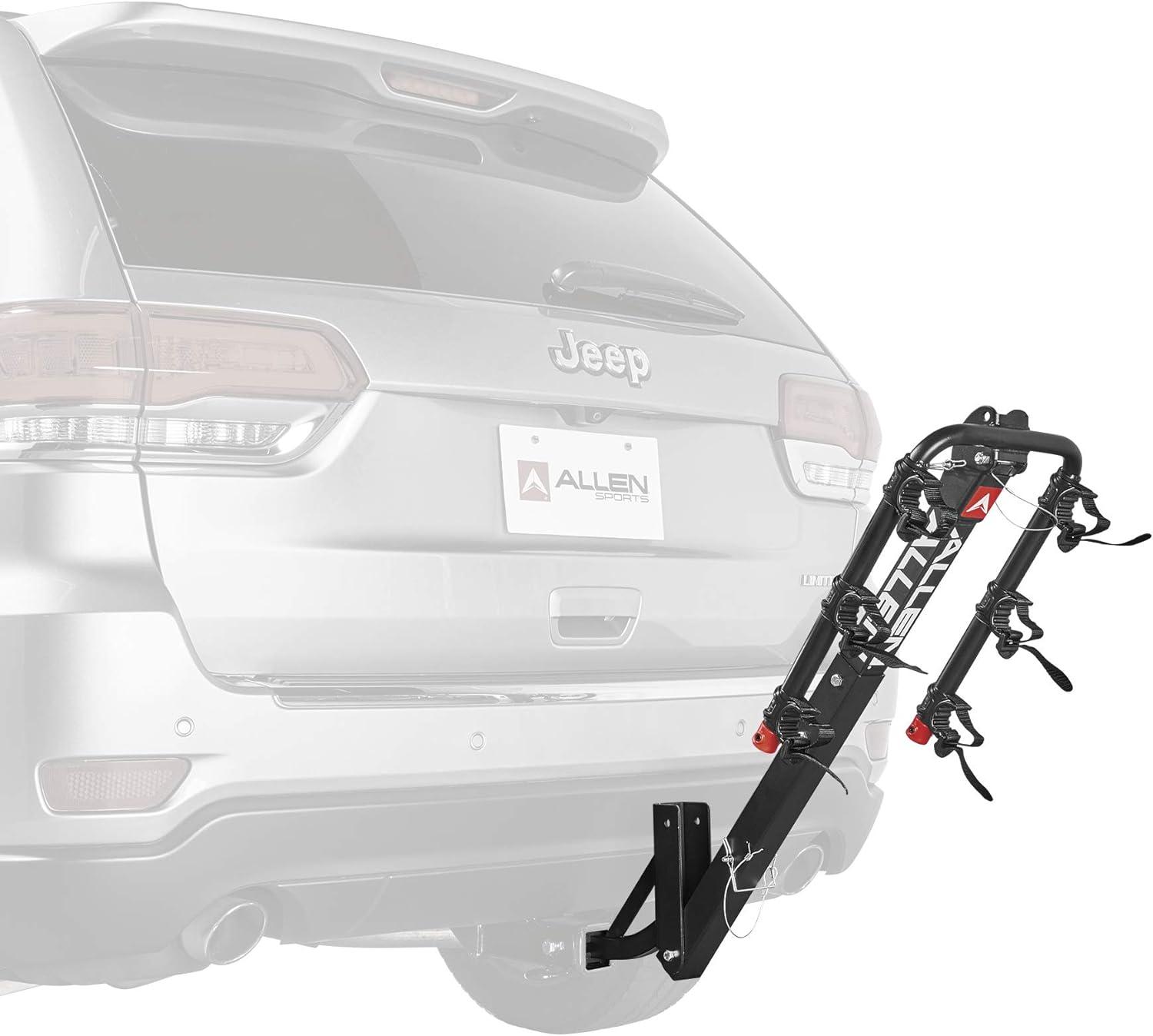 Allen Sports Deluxe 3-Bicycle Hitch Mounted Bike Rack, 532RR