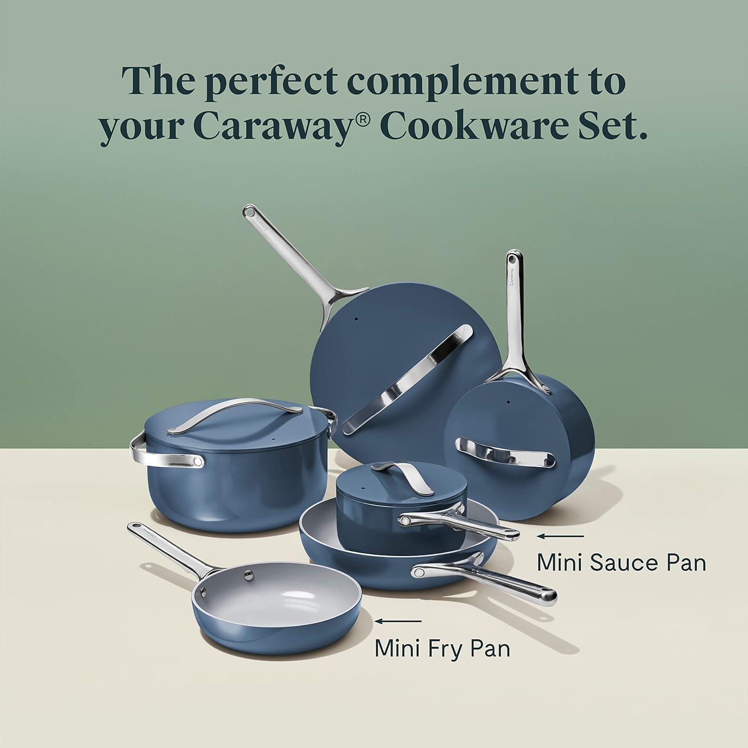 Caraway Home 4pc Mini Fry Pan and Mini Sauce Pan Set