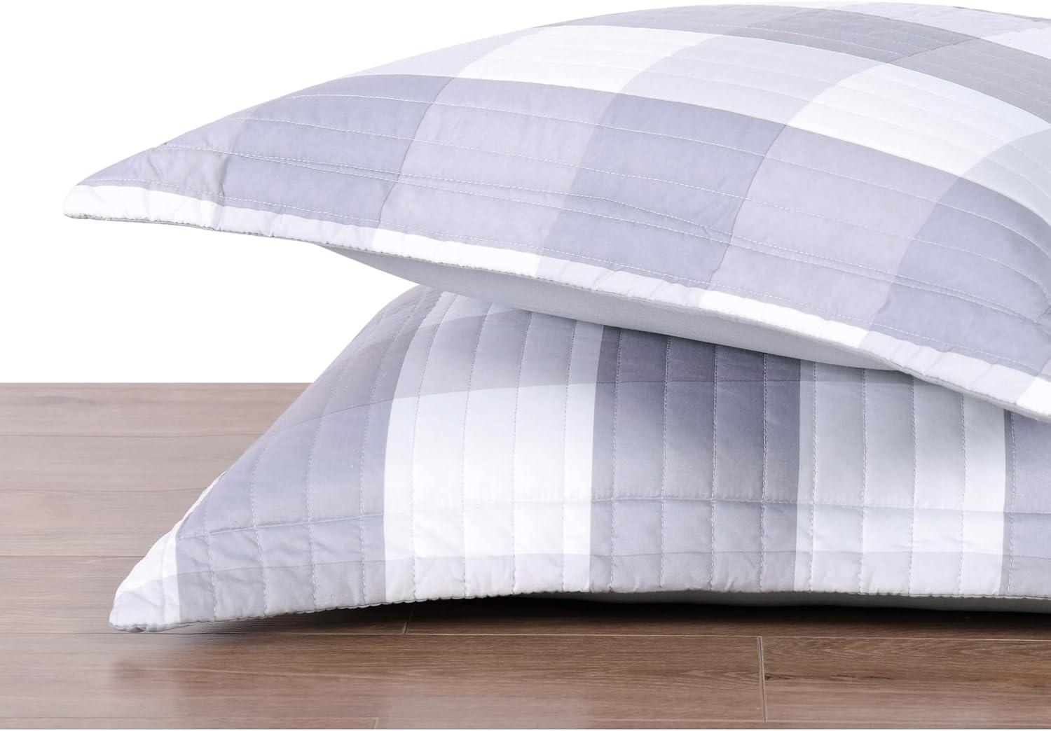 Truly Soft Buffalo Plaid Farmhouse / Country Plaid Quilt Set