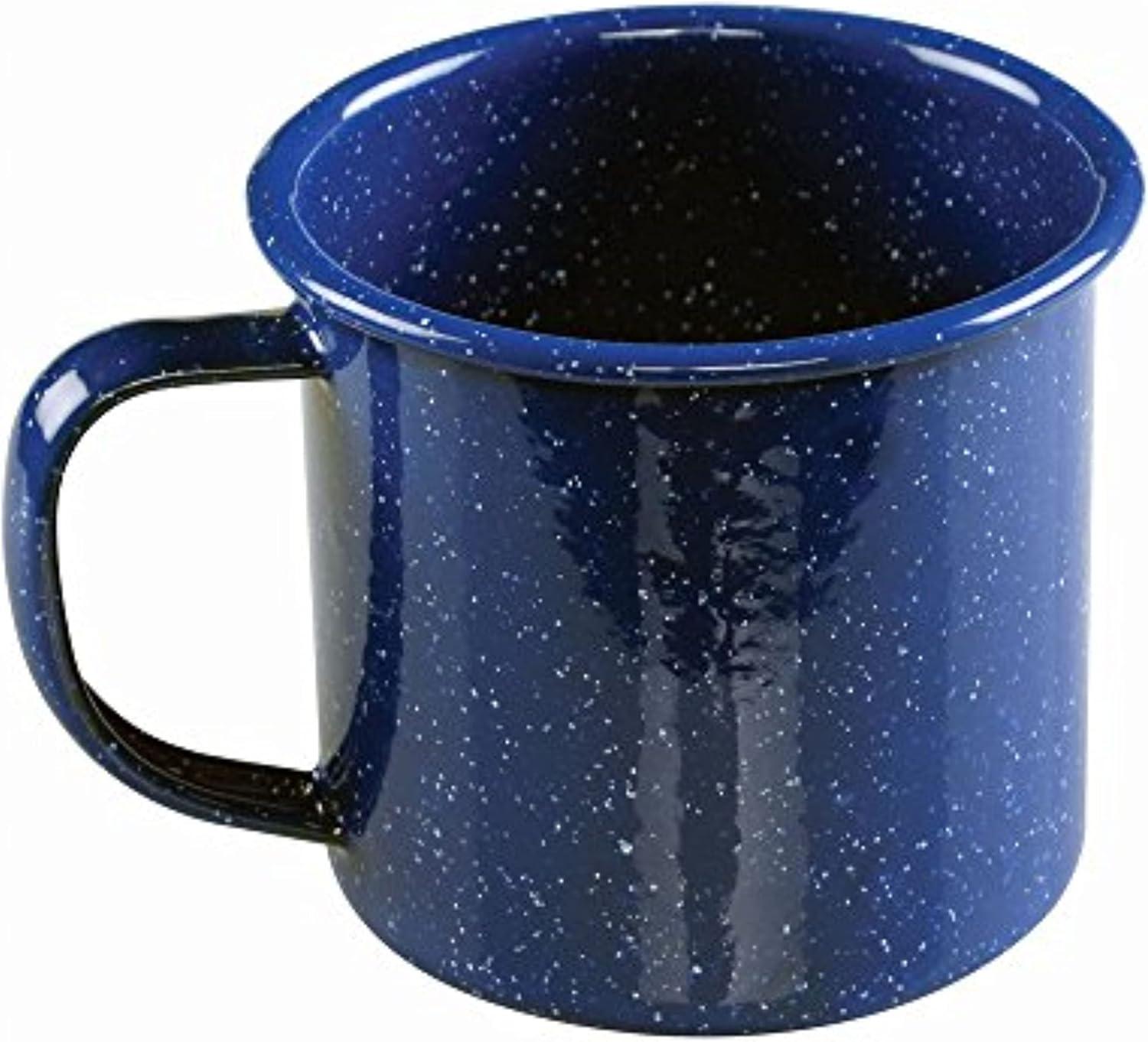 Coleman Blue Enamel 12 oz Camping Coffee Mug